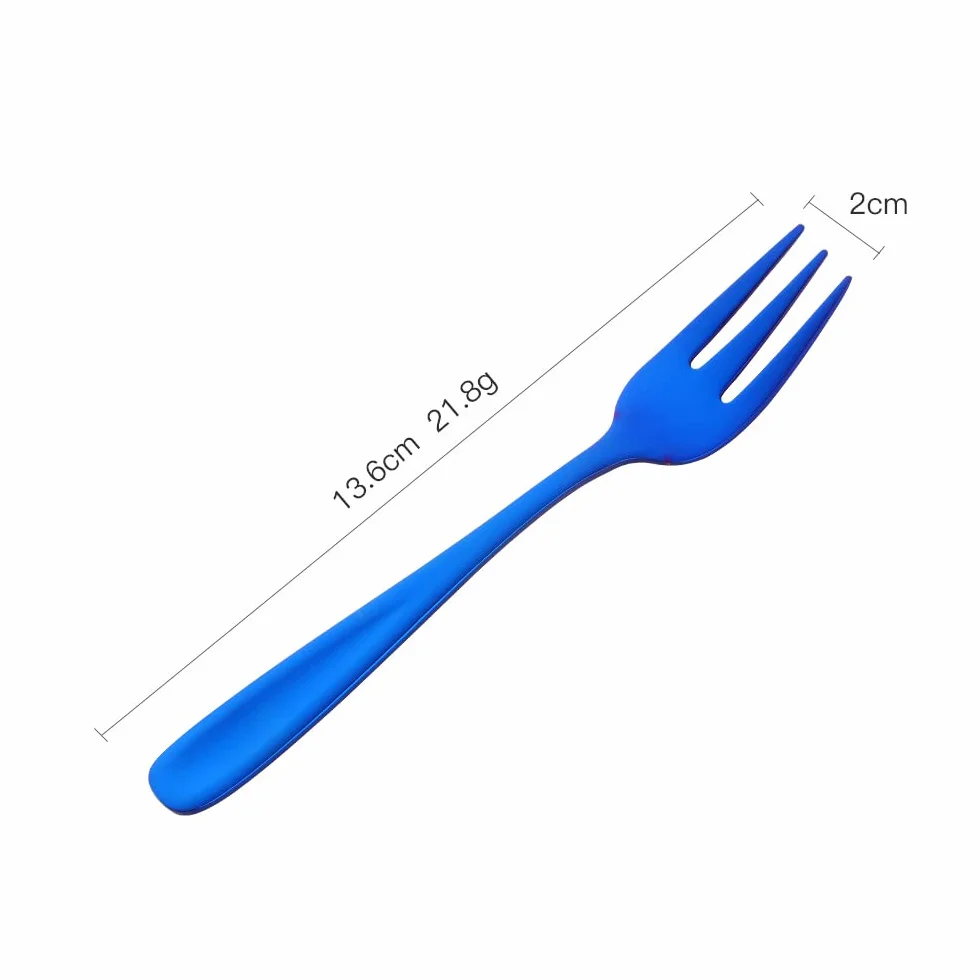 Widelczyki do ciasta ze stali nierdzewnej 13,6 cm 12 sztuk