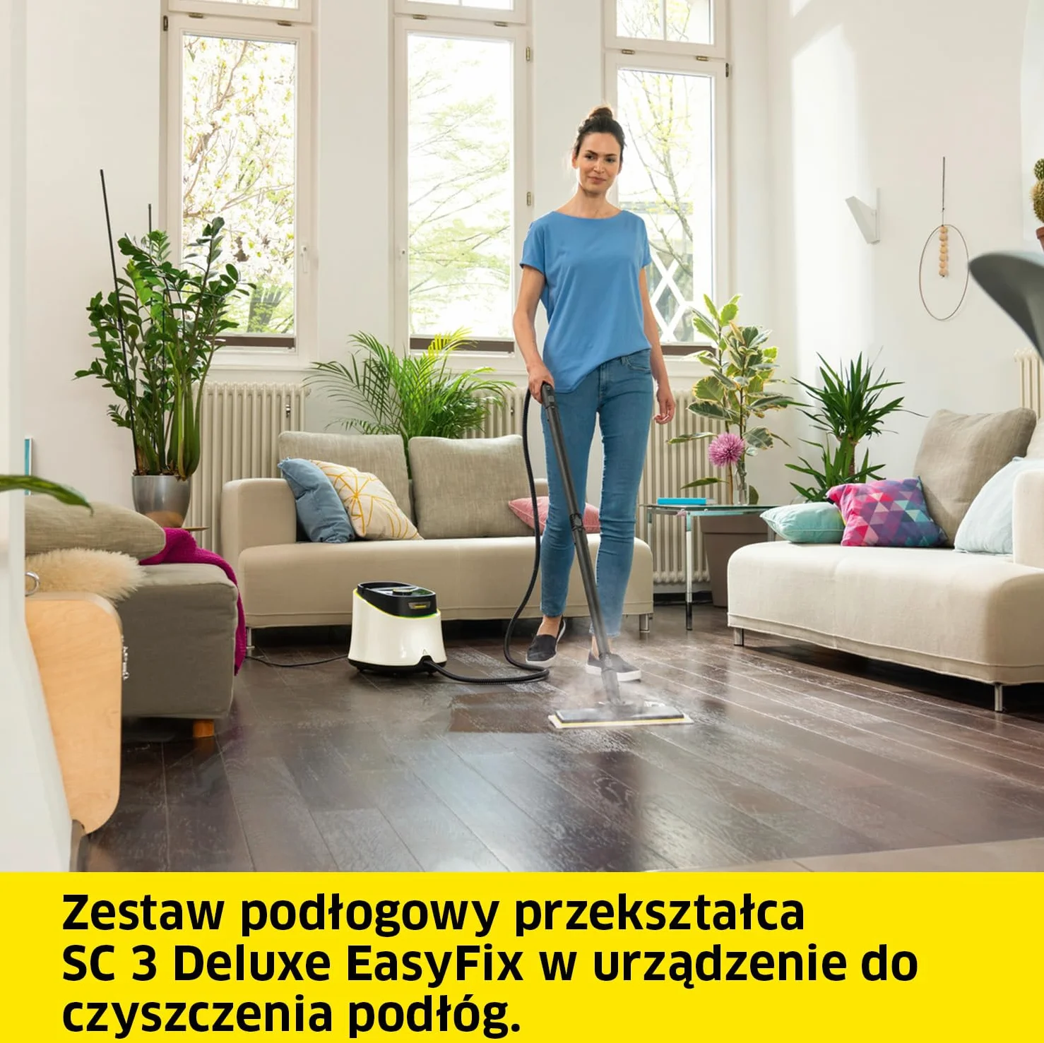 Kärcher Parownica SC 3 Deluxe EasyFix 1.900 W 3,5 bar 75 m²