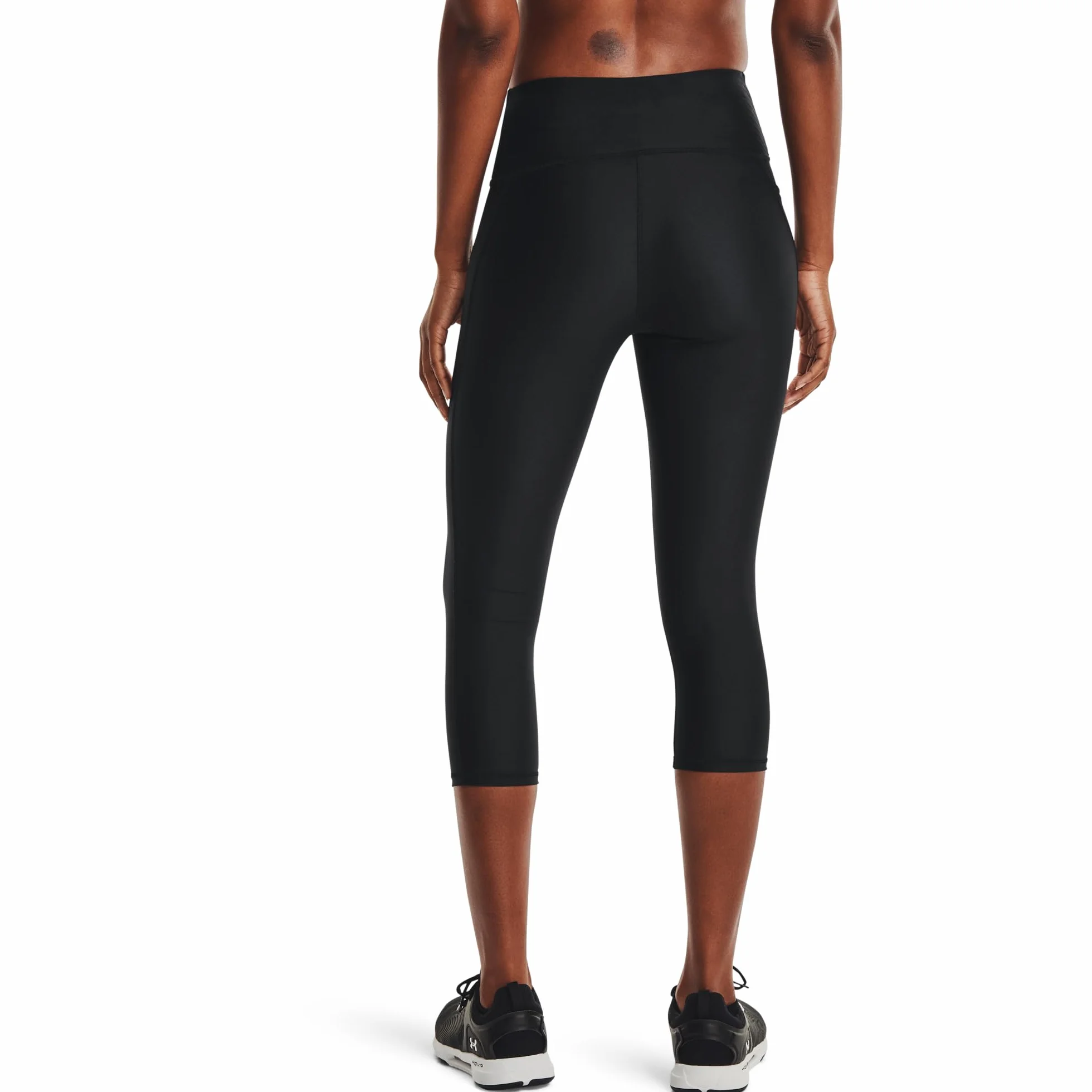 Under Armour Damskie spodnie Capri HeatGear z wysokim stanem