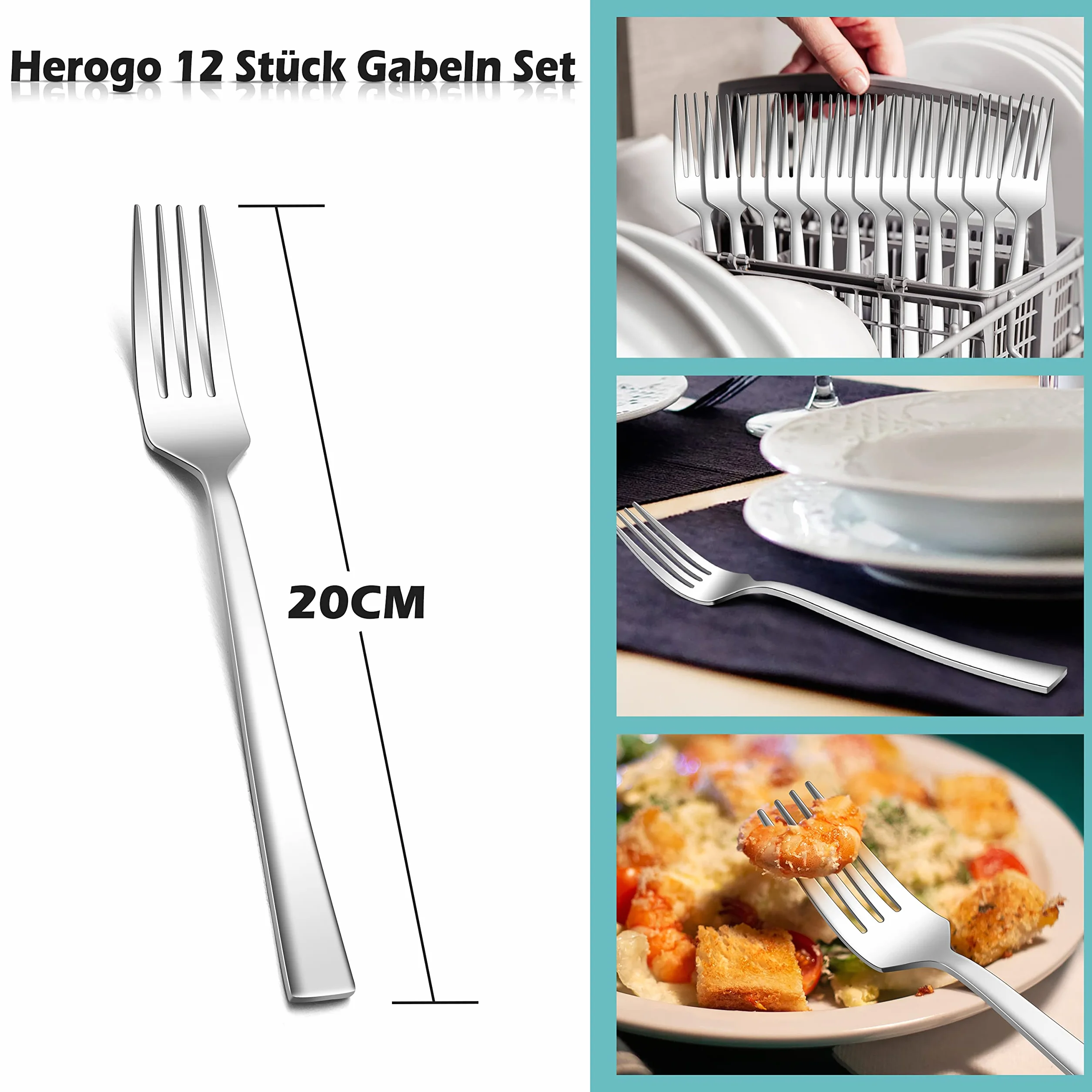 Herogo Dinner Fork Set of 12