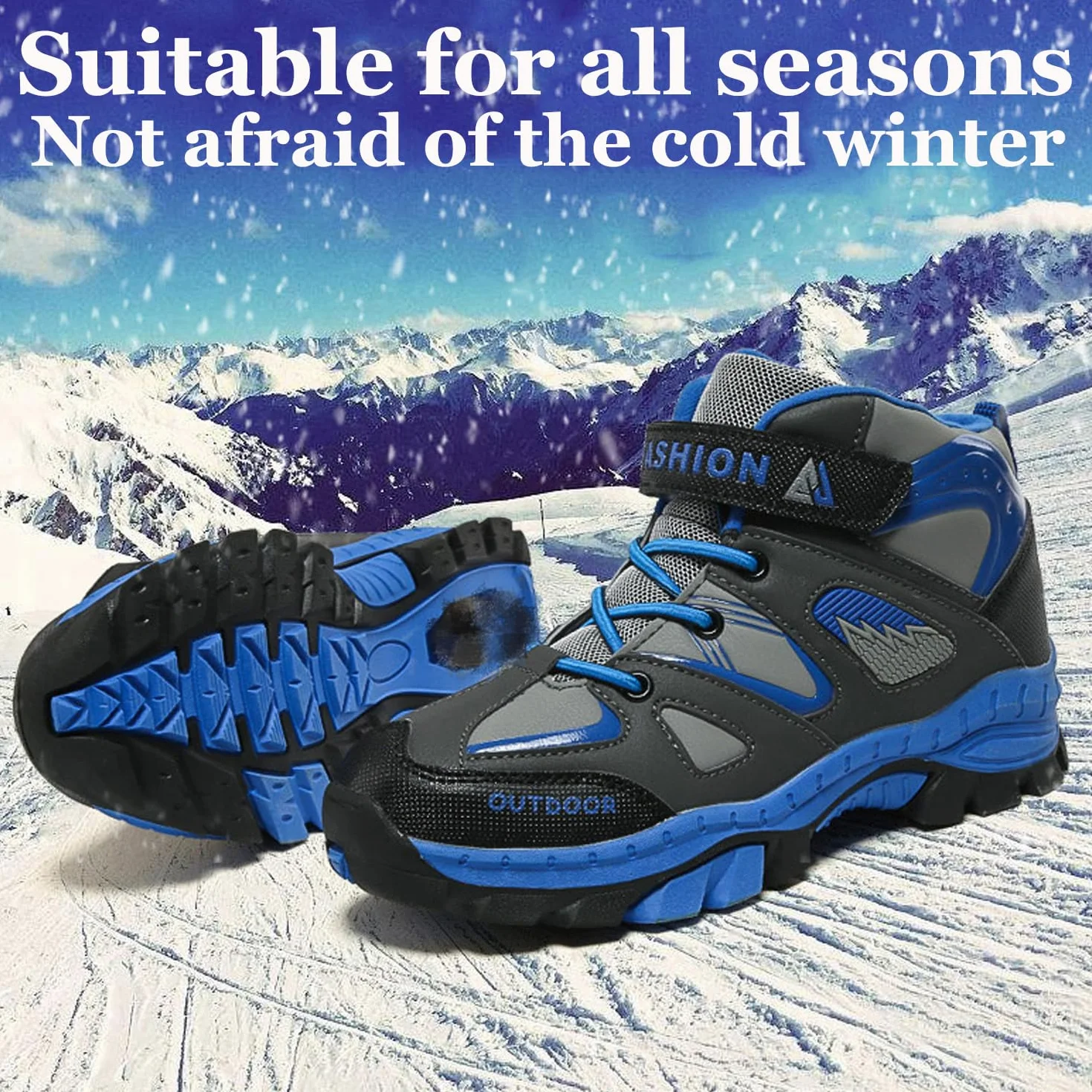Chłopcy Półbuty do Trekkingu i Wędrowania Dzieci Buty do Chodzenia Trampki Junior Wodoodporne Buty Turystyczne Treningowe Outdoor Kemping Wspinaczka Buty