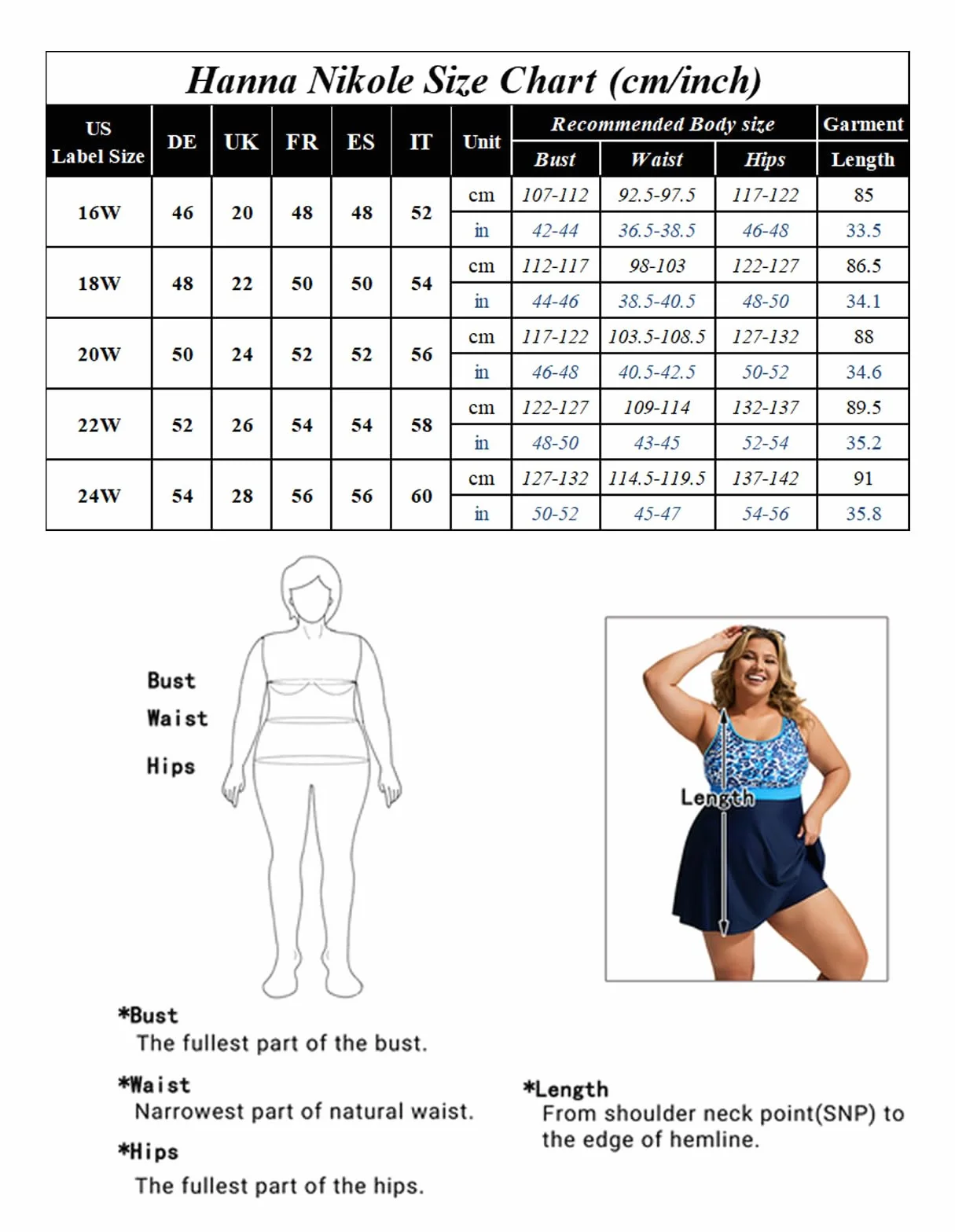 Hanna Nikole Damski duży rozmiar, wyszczuplający brzuch, tankini, wysoka talia, moda kąpielowa, dwuczęściowy strój kąpielowy, czas wolny, górna część ze spodenkami