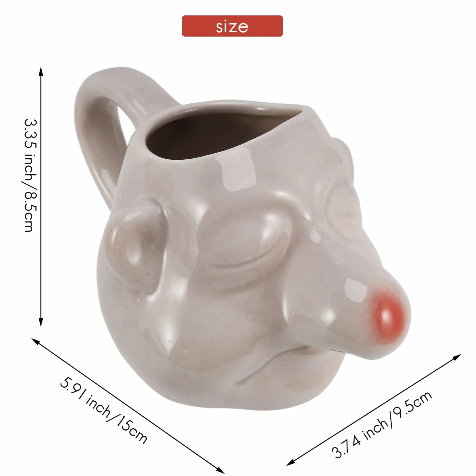 Jevina Ceramic Nose separator do jajek narzędzie do pieczenia