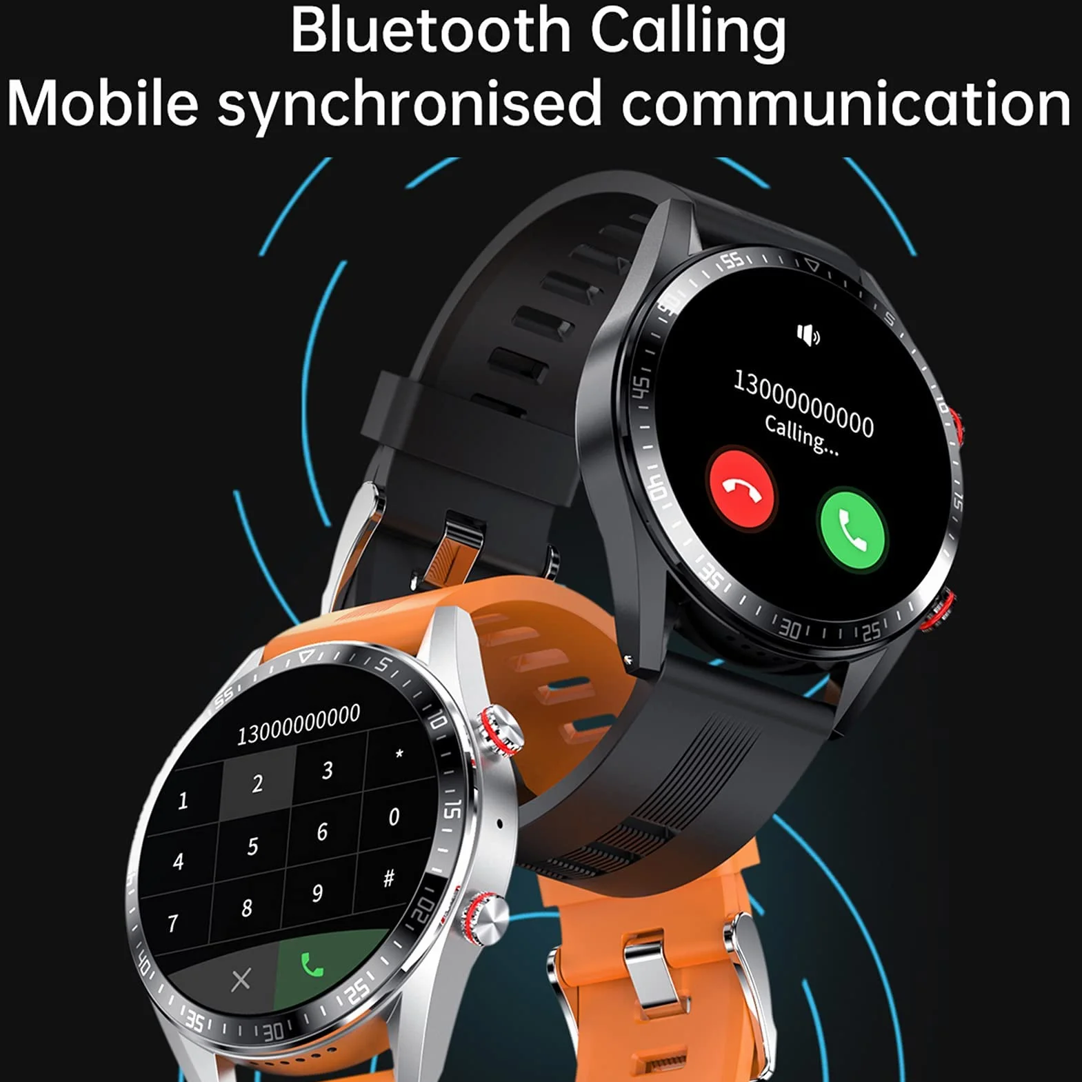 Inteligentne zegarki męskie i damskie 1,39 cala Bluetooth Fitness Tracker z aplikacją monitorującą w czasie rzeczywistym Przypomnienia o wiadomościach IP68 Wodoodporne męskie inteligentne zegarki dla