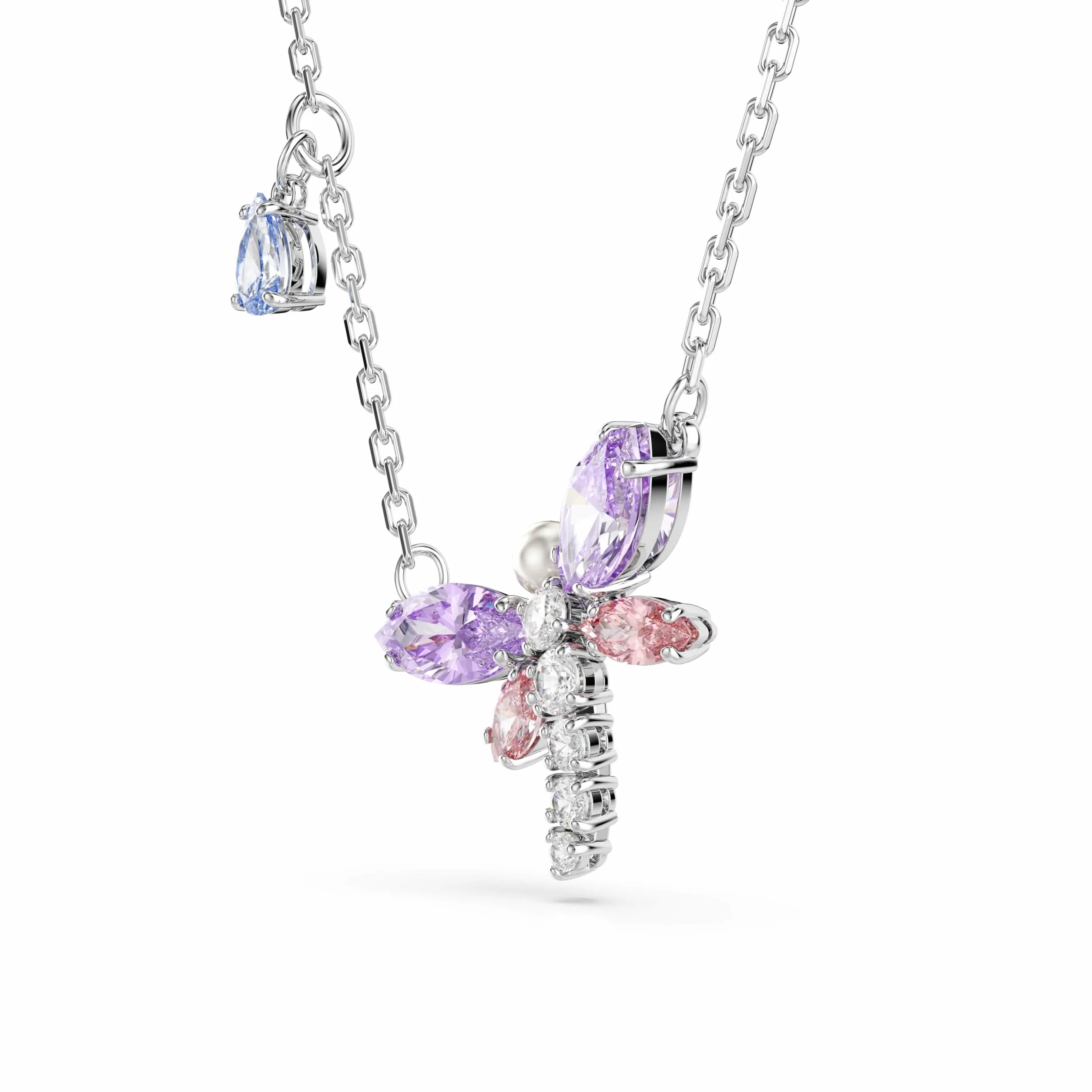 Swarovski Ariana Grande X Swarovski Kolekcja, Mieszane szlify, Ważka, Powlekany rodem