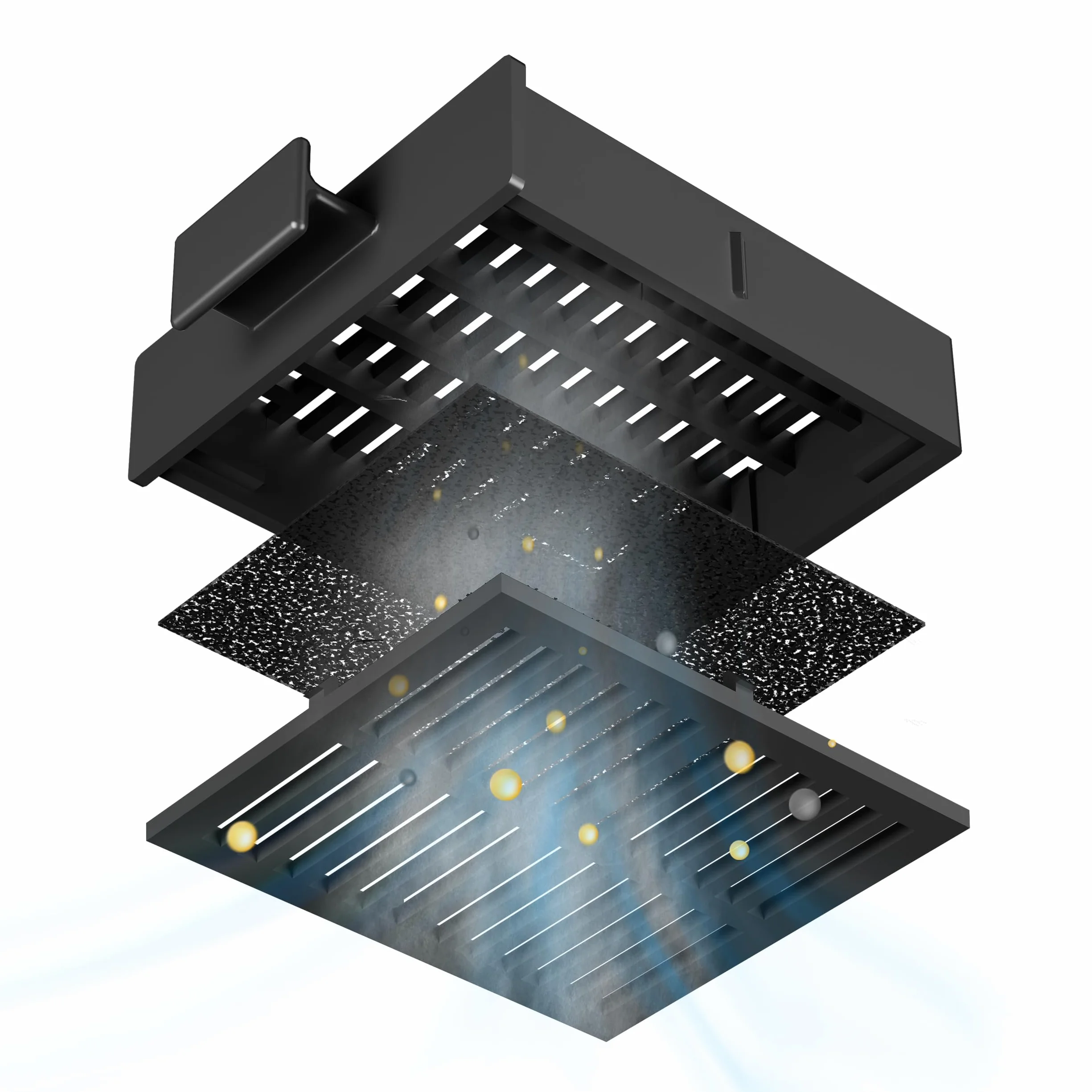 CIARRA AWS6903D Okap kuchenny 60 cm stal nierdzewna A+