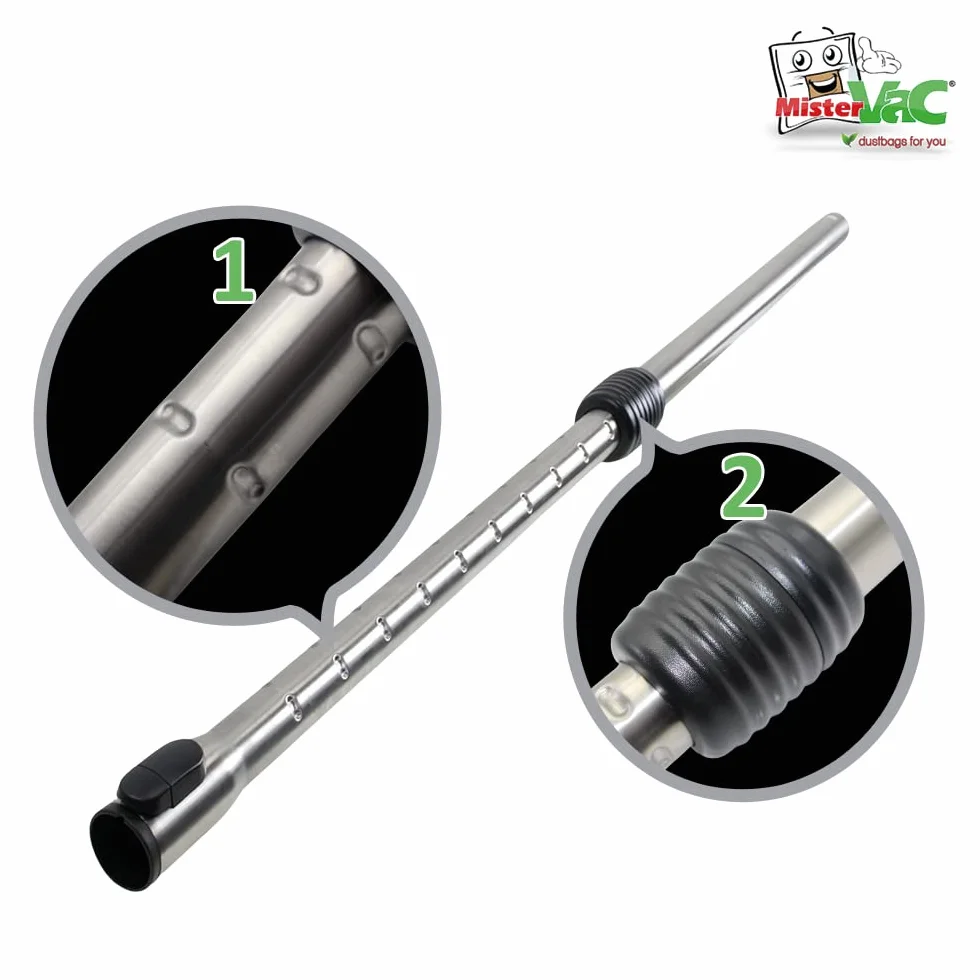 MisterVac Teleskopowa rura do odkurzacza kompatybilna z Miele Blizzard CX1 Cat&Dog PowerLine
