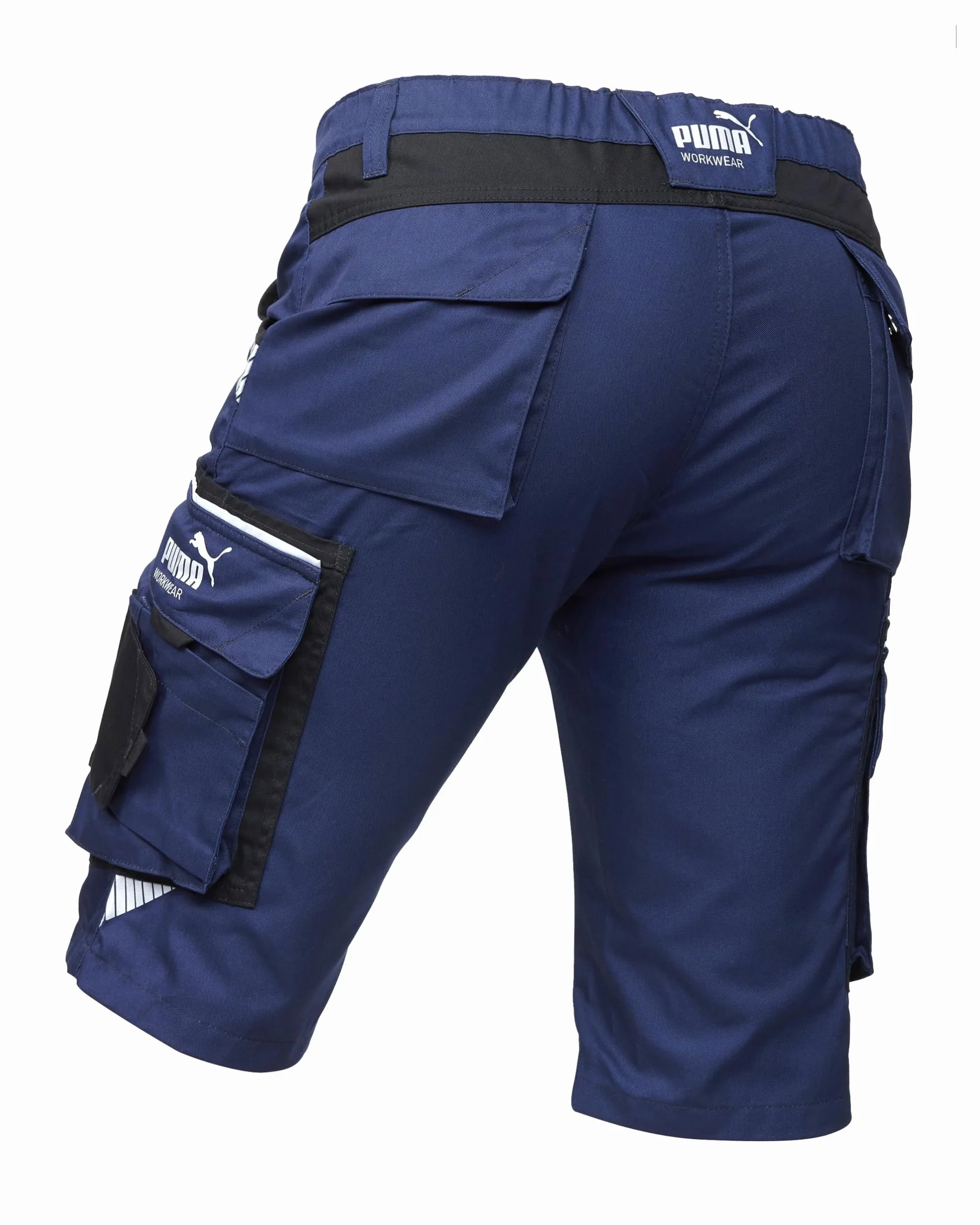 PUMA WORK WEAR Szorty robocze premium z wieloma kieszeniami i wzmocnionym materiałem
