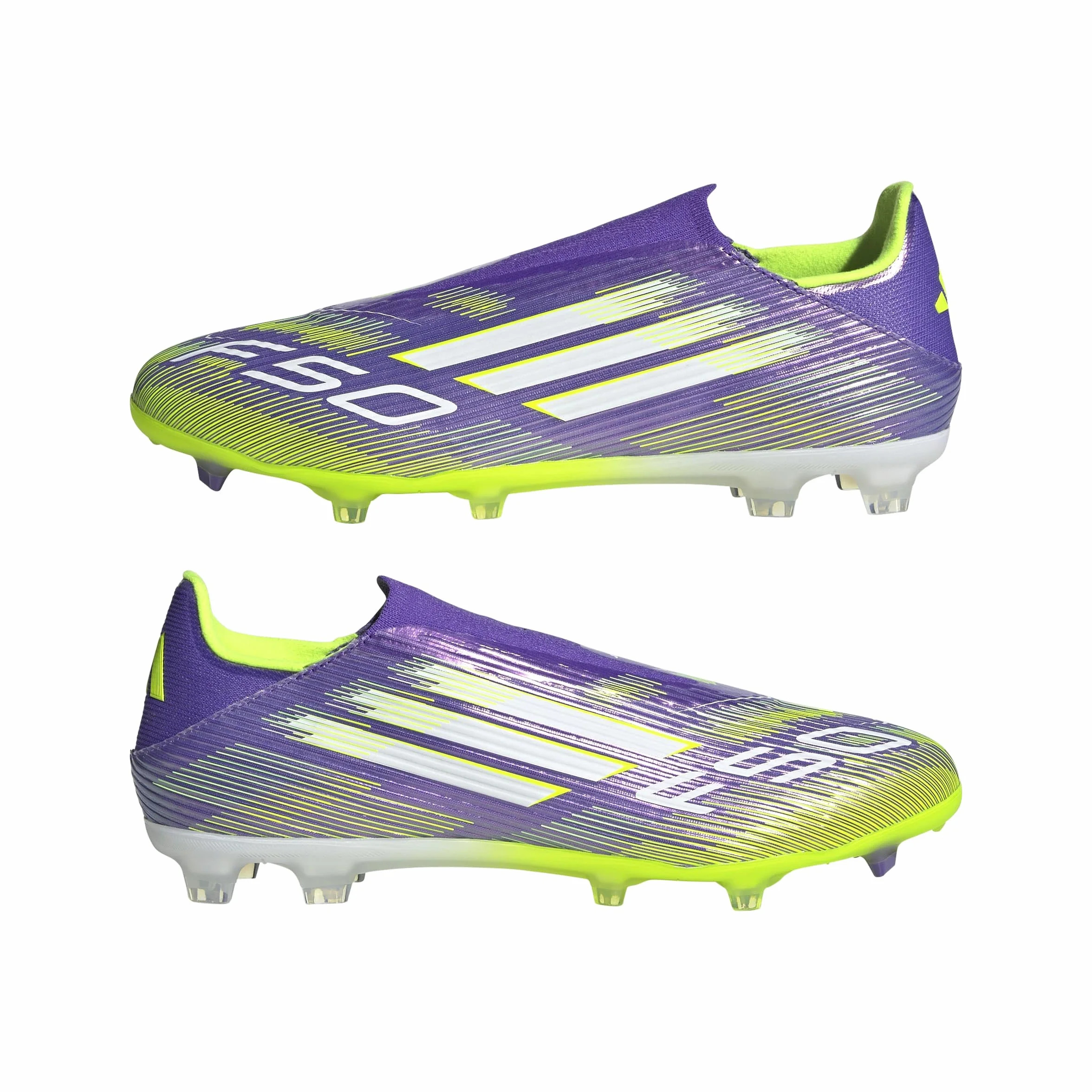 adidas Uniseks F50 League Laceless Firm Ground Football BootsButy pilkarskie