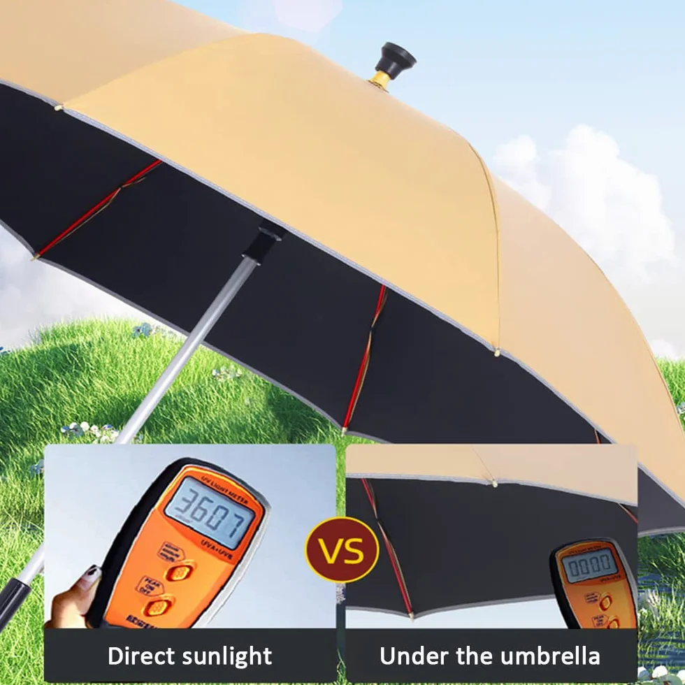 Antypoślizgowy parasol laski starszy laska laska Outdoor podłokietnika Sun Parasol do pieszych wędrówek, wspinaczki, wędrówki w deszczu