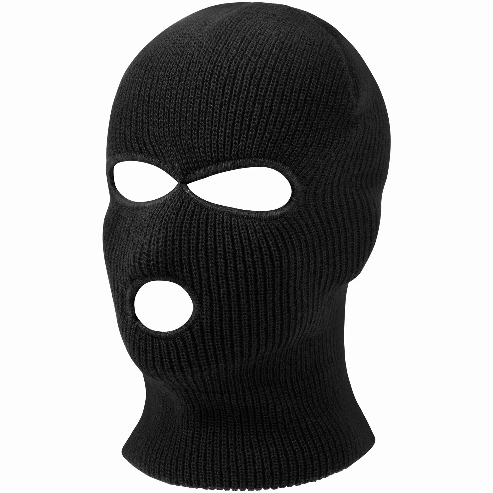 Balaclava, 3-otworowa / 2-otworowa maska sztormowa, dzianinowa kominiarka, czapka narciarska na motocykl i rower, maska wielofunkcyjna