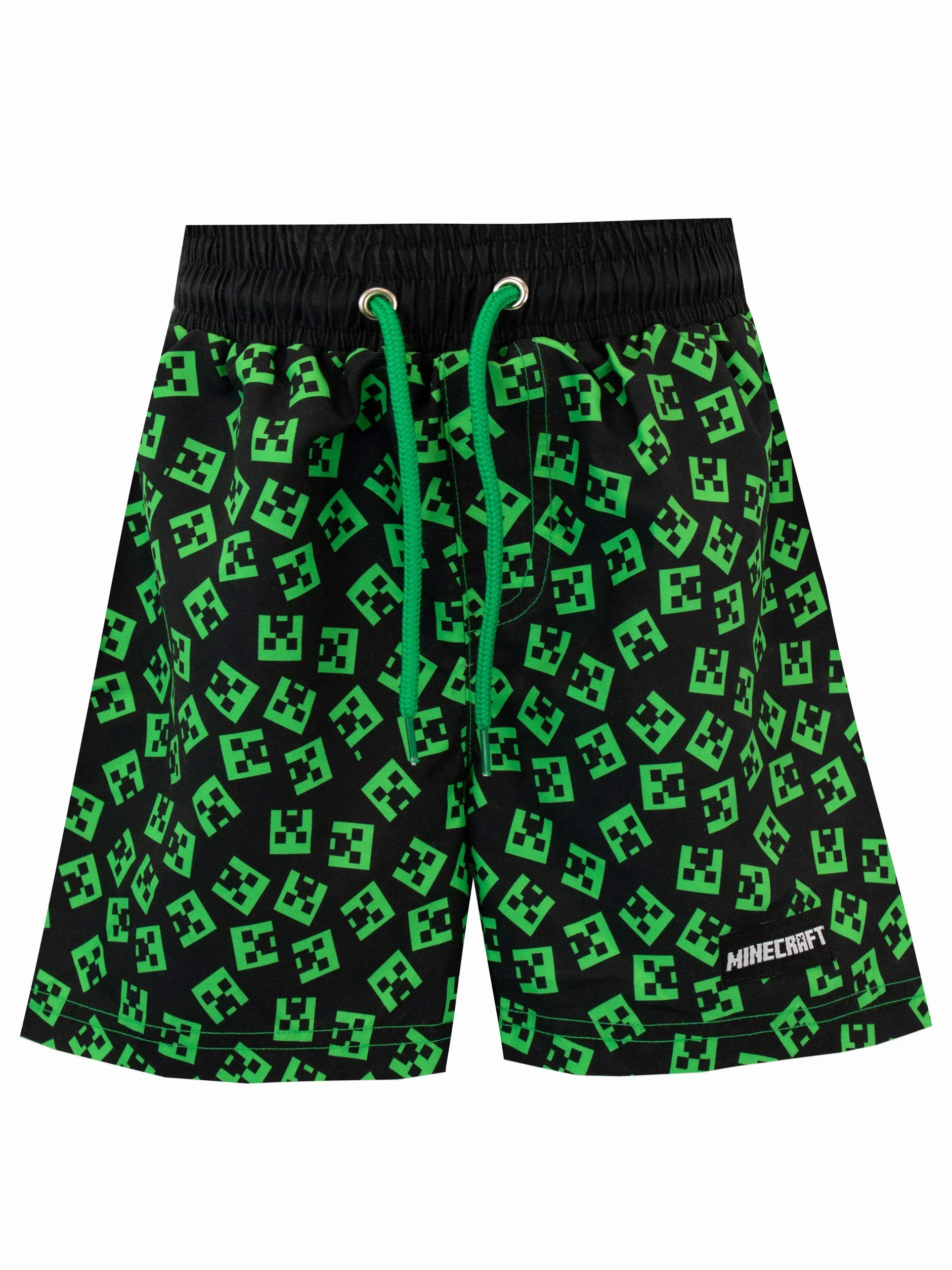 Minecraft Chłopięce szorty kąpielowe Creeper