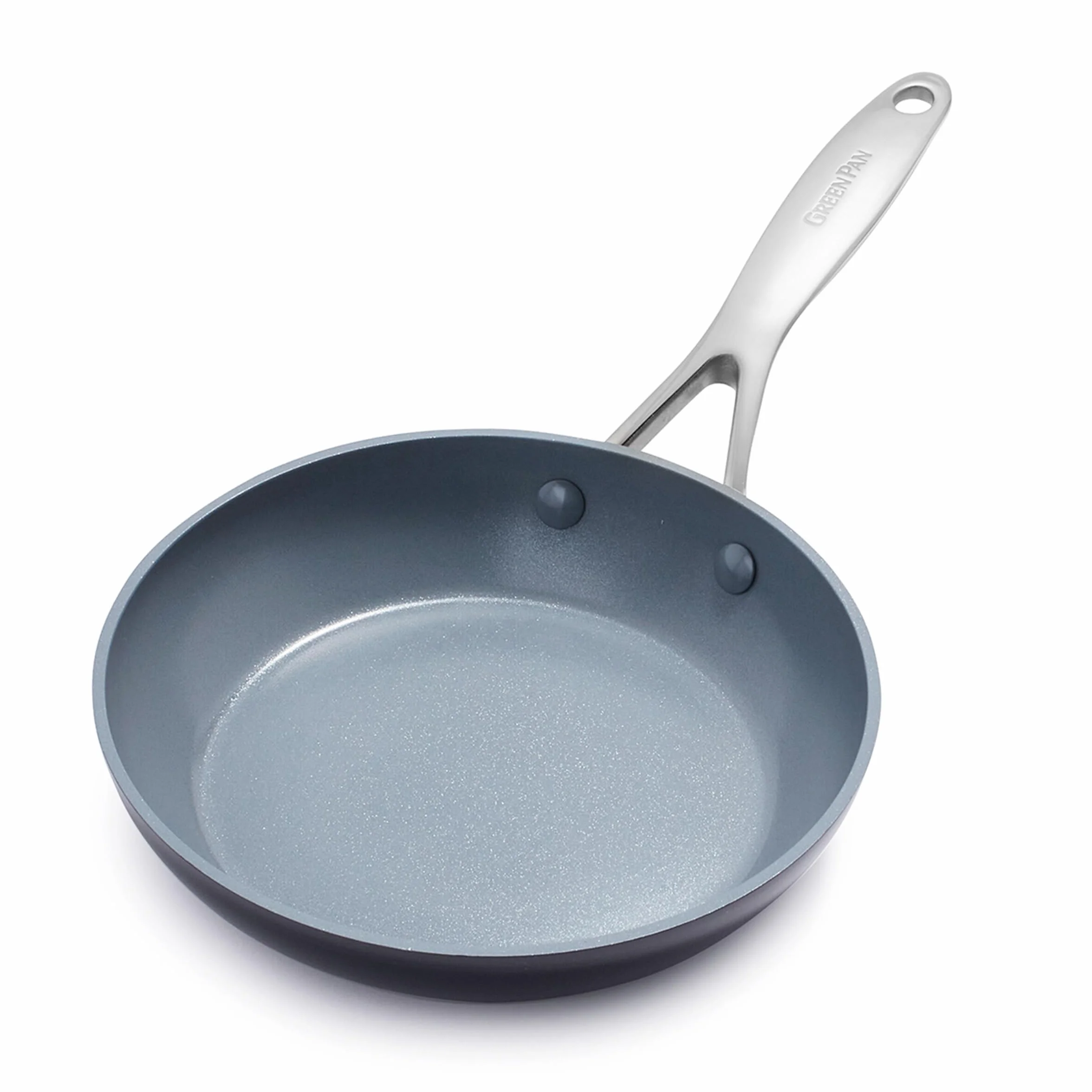 GreenPan Valencia Pro Twarda Anodowana Patelnia Ceramiczna 20 cm Bez PFA Indukcyjna Szara