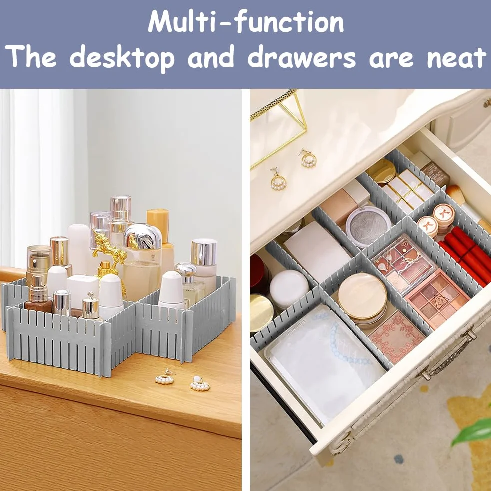HOTUT Organizer do szuflad 16 szt plastikowy system separacji