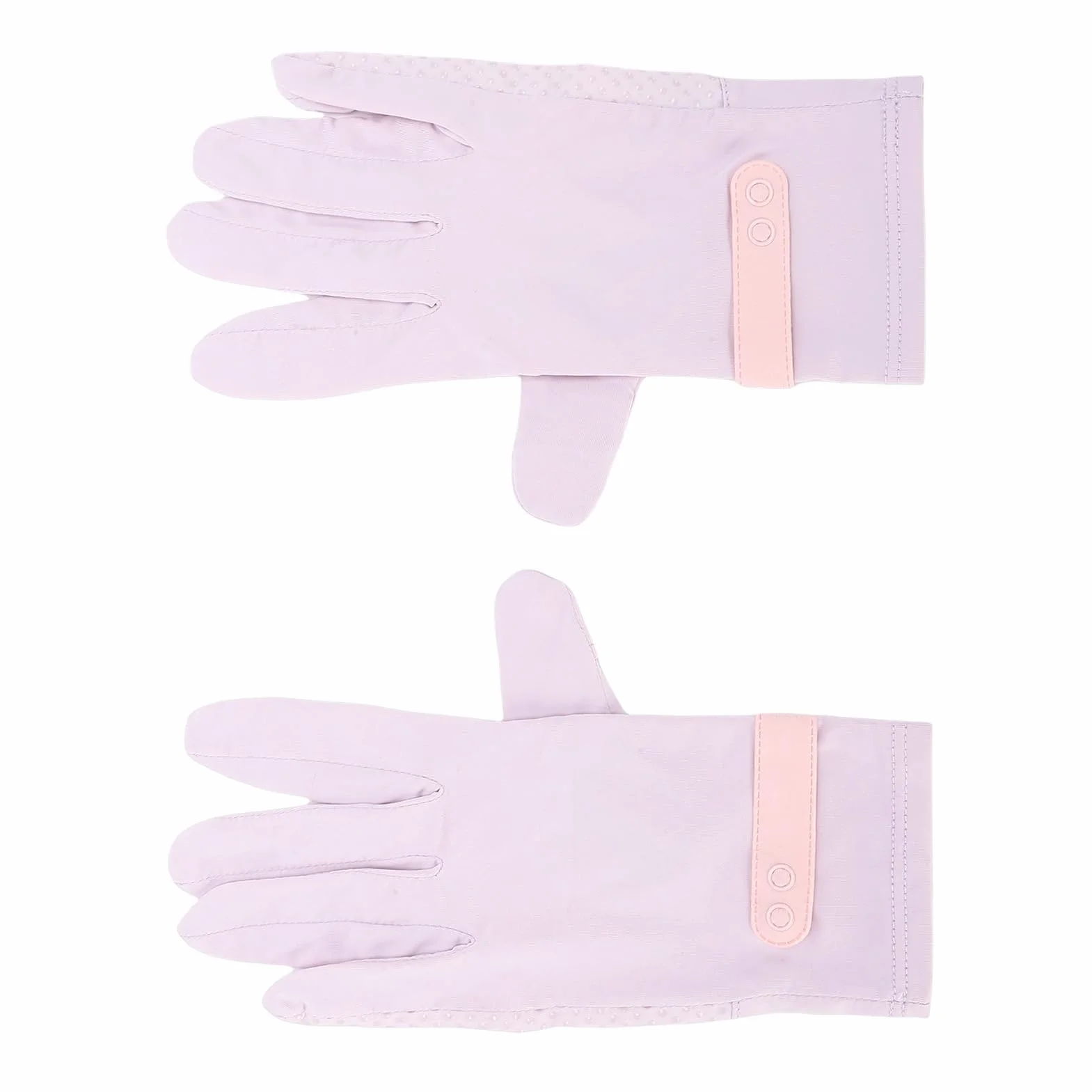 Generic Rękawiczki Chłodzące Ice Silk UPF50+ Odporne na Słońce dla Kobiet ze Zdejmowanymi Końcówkami Palców do Prowadzenia Pojazdu, Jazdy na Rowerze i Biegania Zajęcia świeżym Powietrzu — Rozmiar