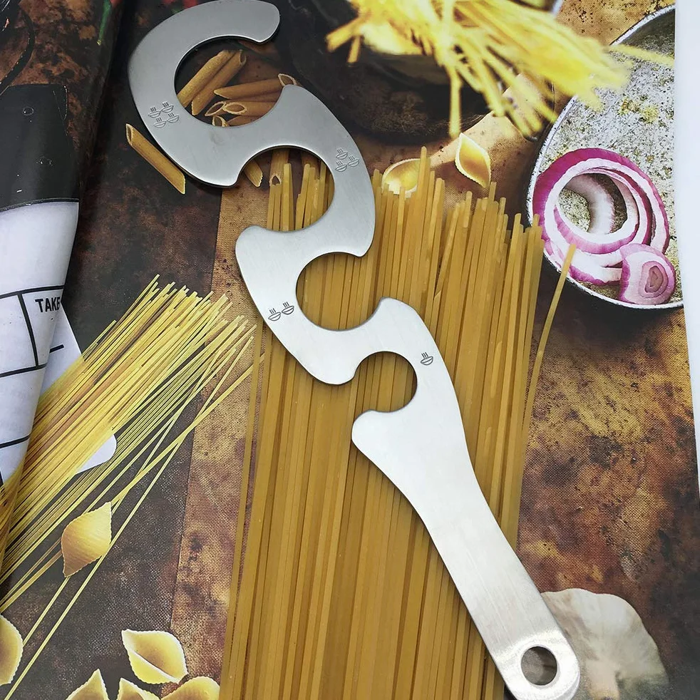 4-otworowe narzędzie do pomiaru spaghetti, porcjoner spaghetti do makaronu, kontrola porcji, pojemnik do kuchni