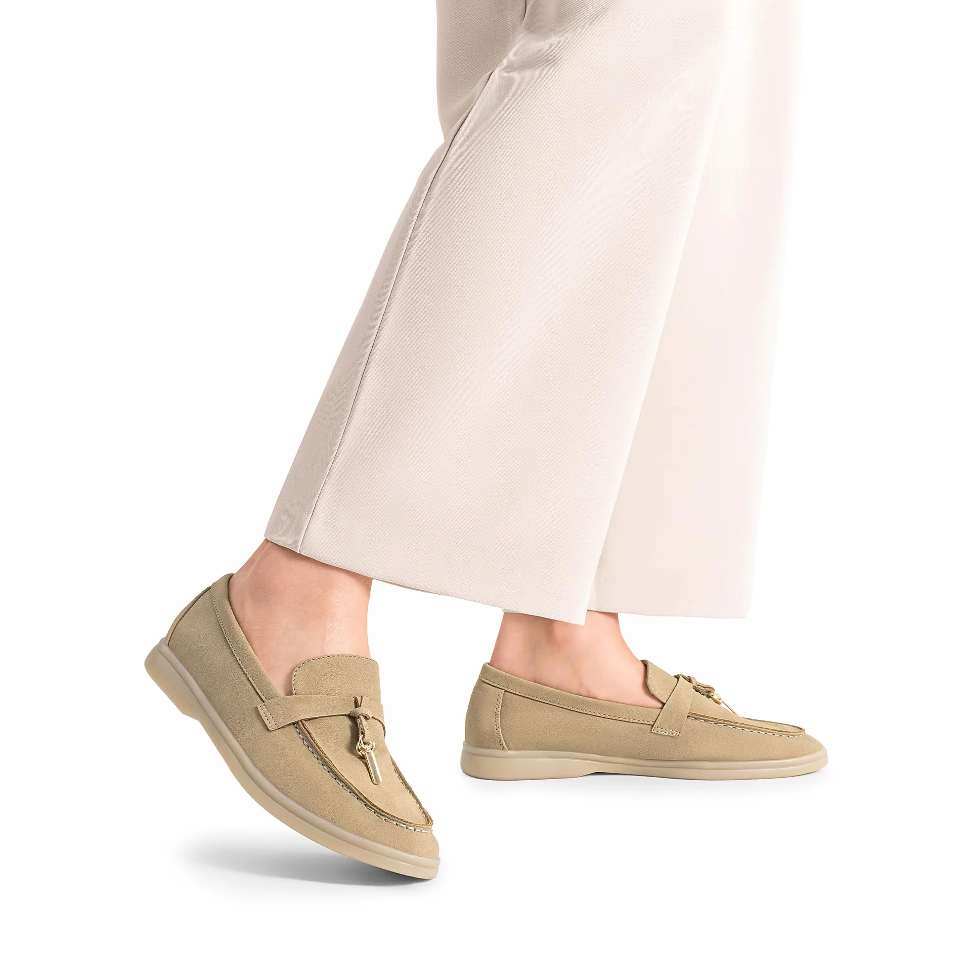 DREAM PAIRS Damskie mokasyny zamszowe mokasyny wsuwane wygodne codzienne eleganckie biznesowe buty robocze z podparciem łuku