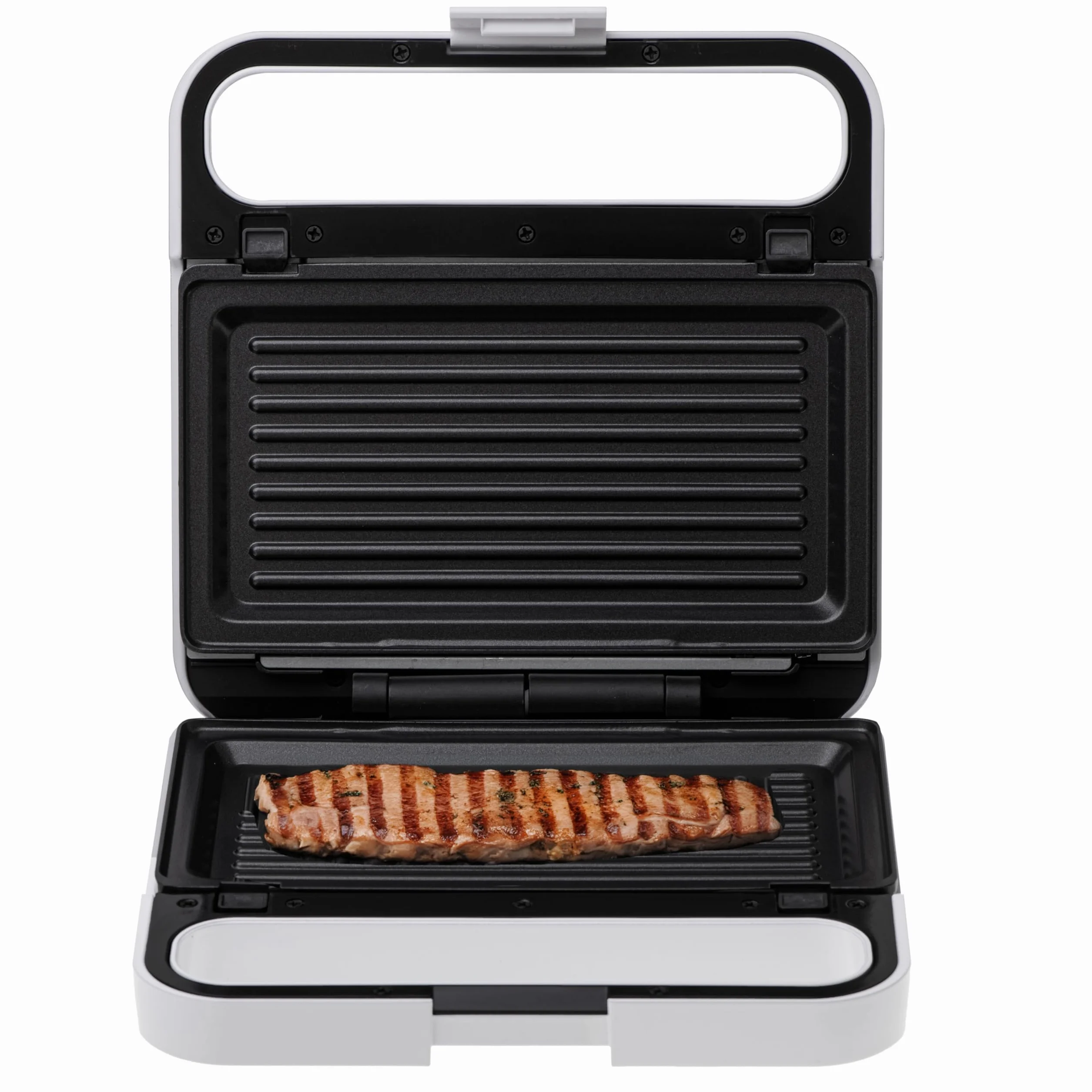 ADLER EUROPE Opiekacz do kanapek 2w1, Kanapki Panini, Tosty, Grill, Wymienne płyty, Breakfast maker, Moc max 1100W