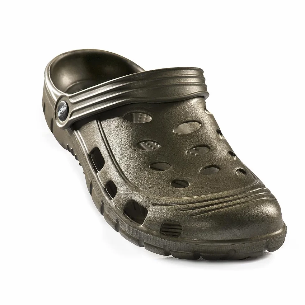 M-Tac Hausschuhe EVA Clogs Hausschuhe Gartenschuhe (Olive, Unijne rozmiary obuwia, Dla dorosłych, Dla meżczyzn, Tabela rozmiarów, Średnia, 46)
