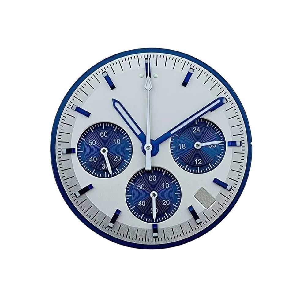 1 zestaw tarczy VK63 32,5 mm z zielonym mechanizmem świecącym, akcesoria do zegarków, narzędzia naprawcze