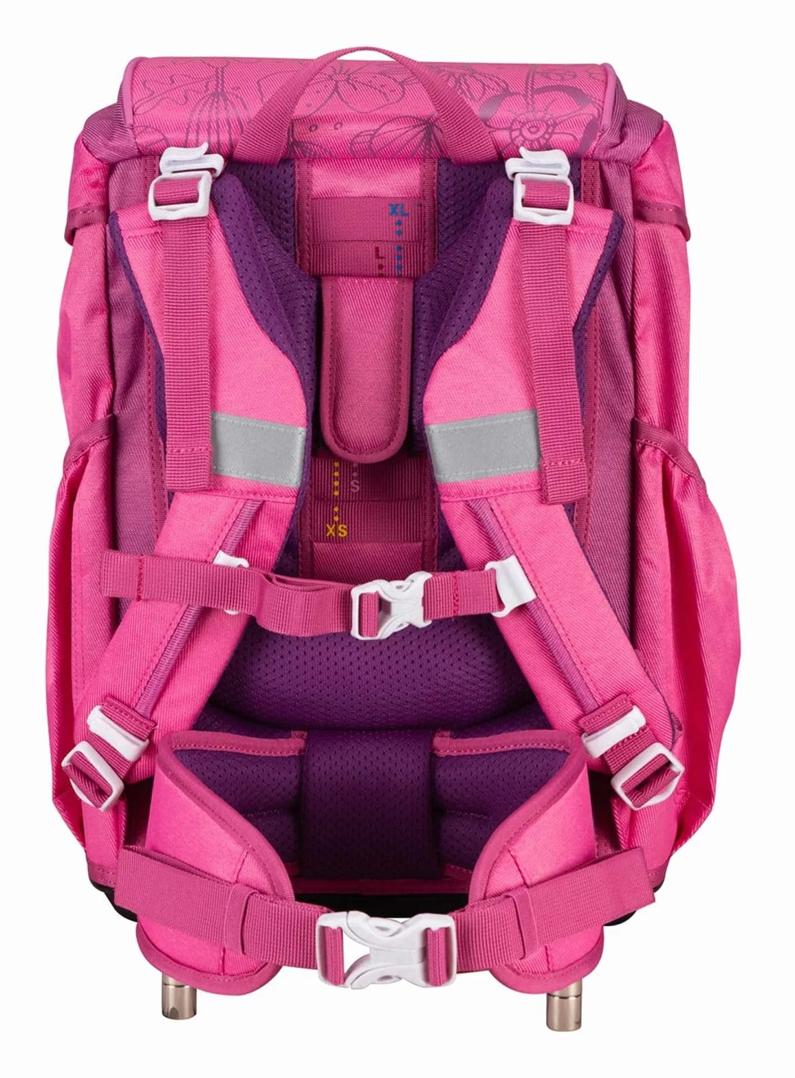 DerDieDas ErgoFlex Exklusiv Eco zestaw 5-częściowy, różowy planet, Kolor różowy, ErgoFlex ECO gry