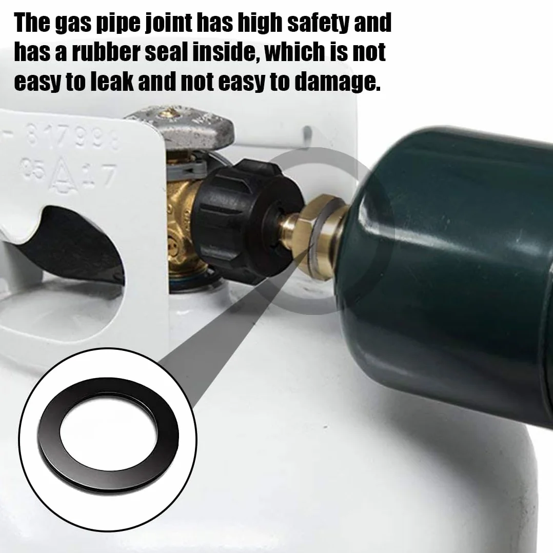 Adapter gazowy 1/2" Ig x 1/4" Ag, miedziany, do złącza węża
