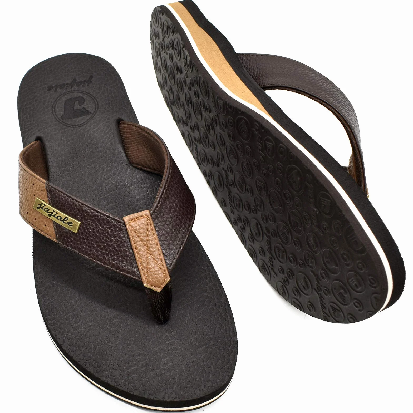 jiajiale japonki męskie tkane paski stringi sandały letnie buty plażowe