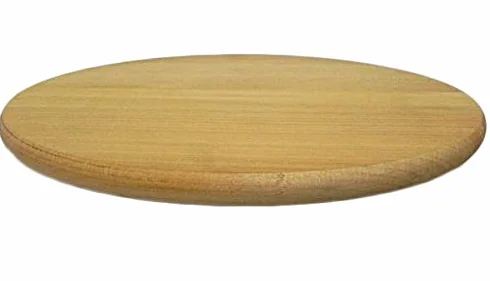 Obrotowa deska Lazy Susan z drewna bukowego 30 cm do serwowania dań
