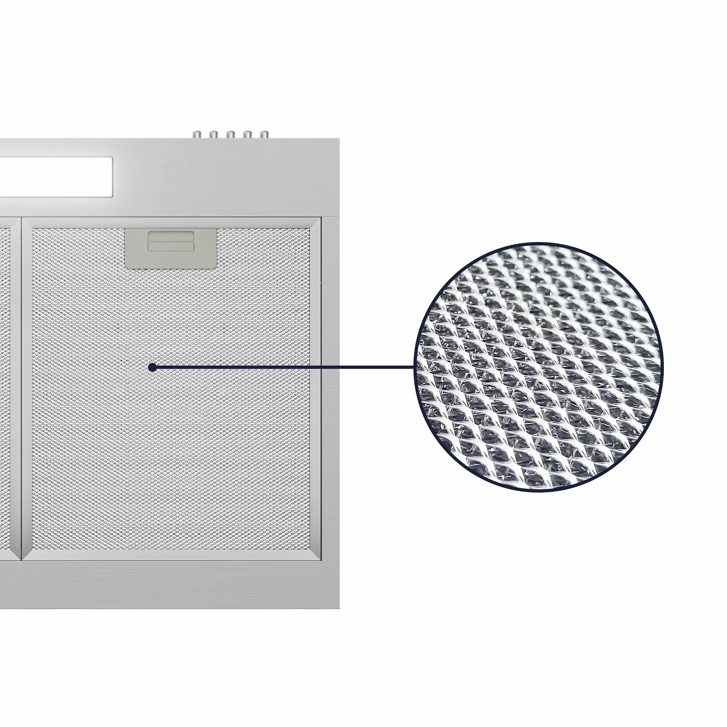 CIARRA AWS6903D Okap kuchenny 60 cm stal nierdzewna A+