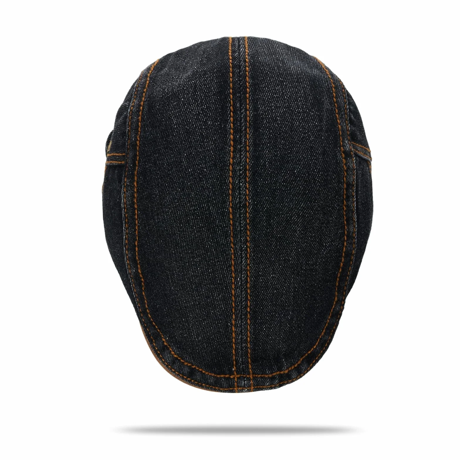 YAMEE Beret kapelusze męska dżinsowa vintage płaska czapka damska oddychająca ochrona przed słońcem płaska czapka męska klasyczna prosta beret męska regulowana czapka gazeciarza uniseks na co dzień