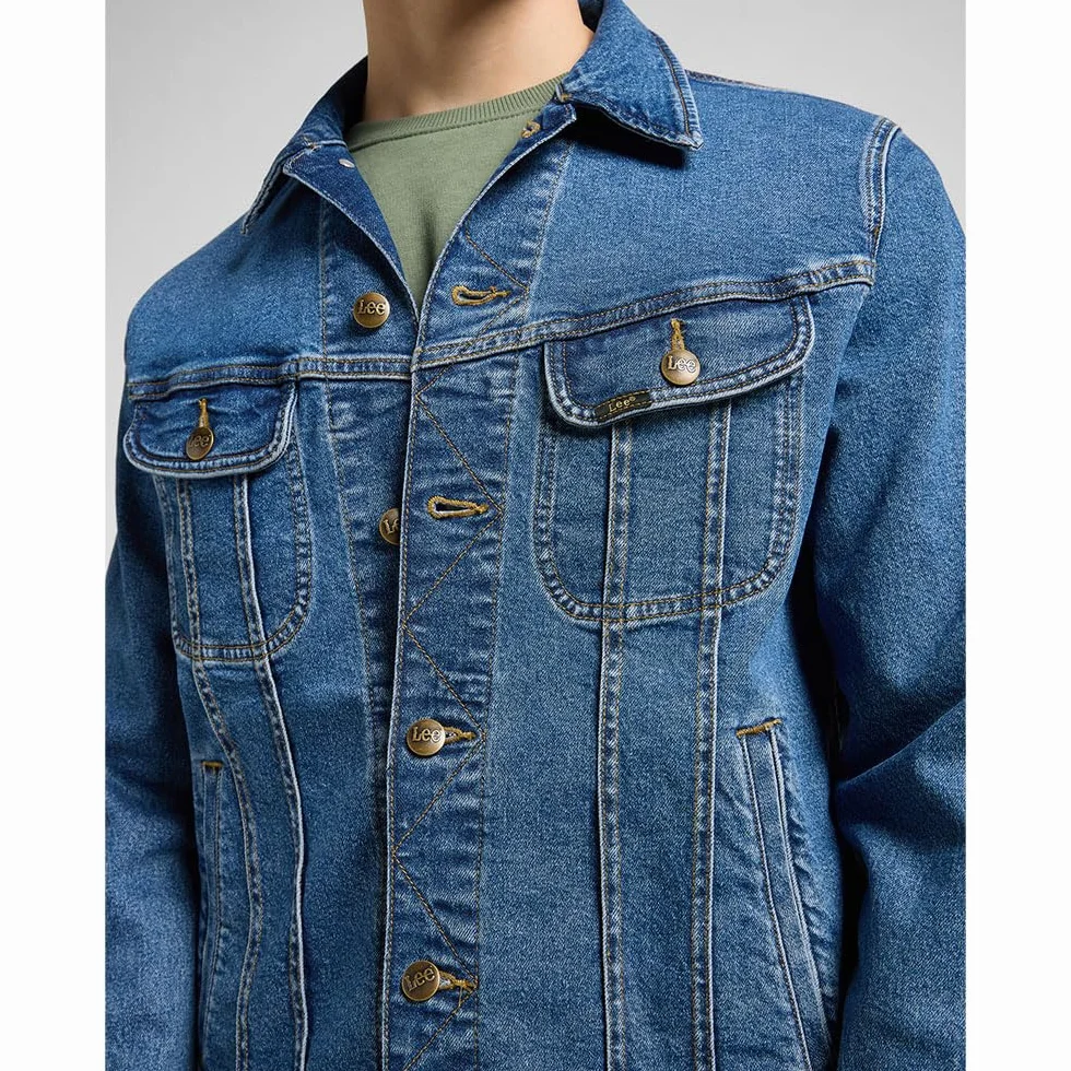 Lee Kurtka dżinsowa Mężczyźni Rider Jacket