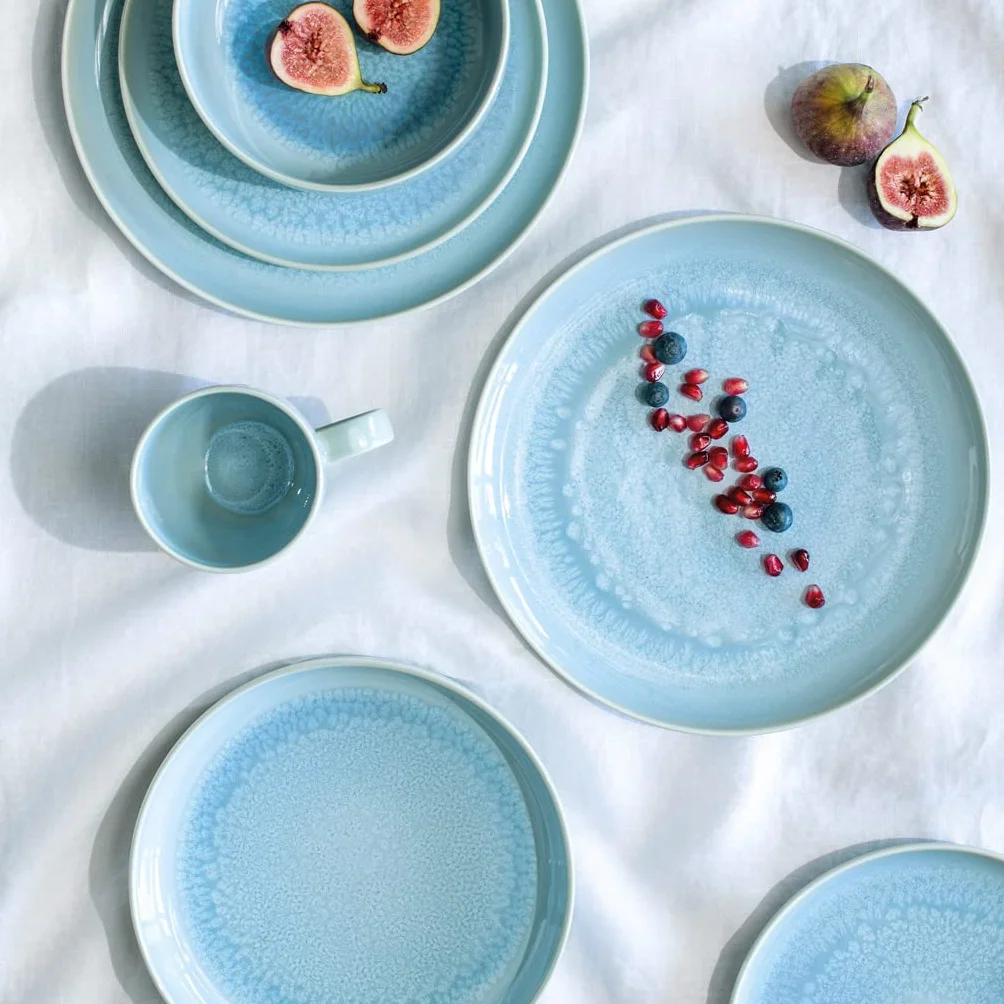 Villeroy & Boch like. Crafted Blueberry spodek porcelanowy 15 cm turkusowy