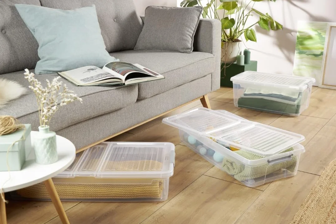 keeeper Pojemnik Leo Clipbox i Rolki, 37 L
