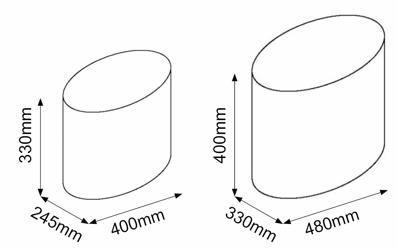 Ac Design Furniture Rico Stolik Kawowy Dziki Dąb Brązowy 2 szt.
