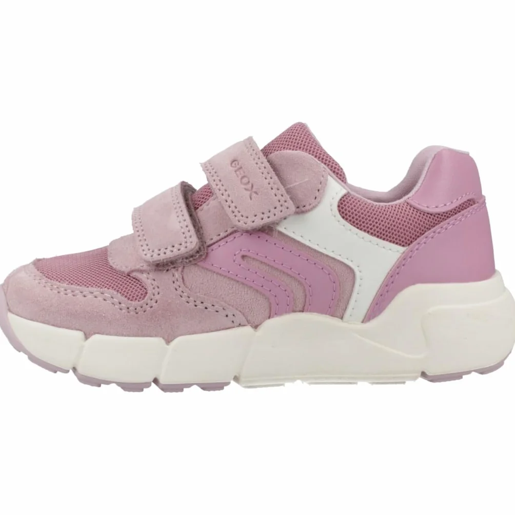 Geox Niemowlęta - dziewczynki B Flexyper Mini GirlAdidasy