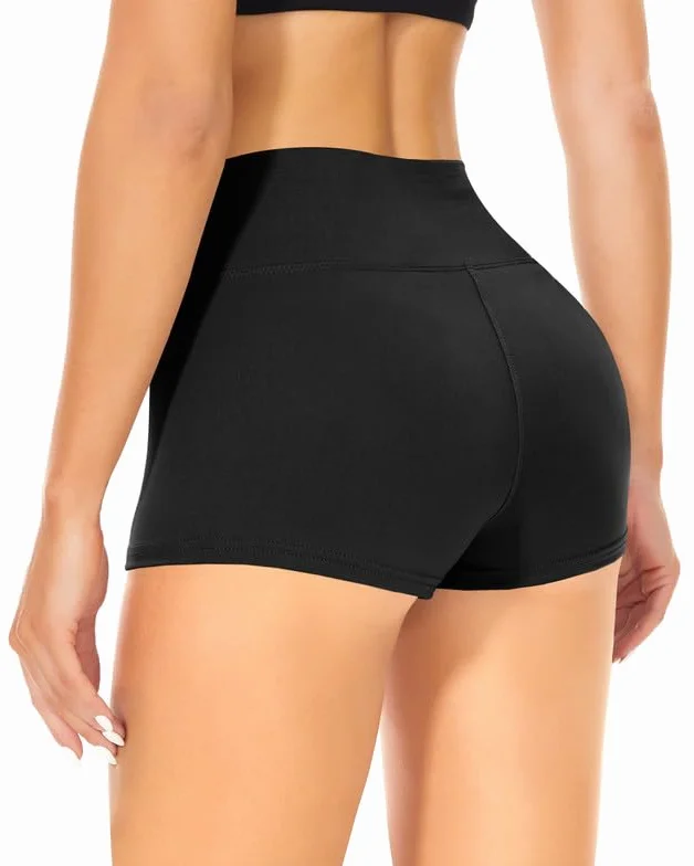 TNNZEET Damskie spodnie rowerowe, z wysoką talią, krótkie spodnie sportowe, legginsy do jogi, gimnastyki