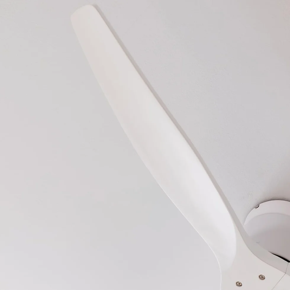 Cecotec Wentylator sufitowy EnergySilence Aero 5400 Classic White & White, 40 W, 3 łopatki, 6 prędkości, timer 8h, tryb zimowy/letni