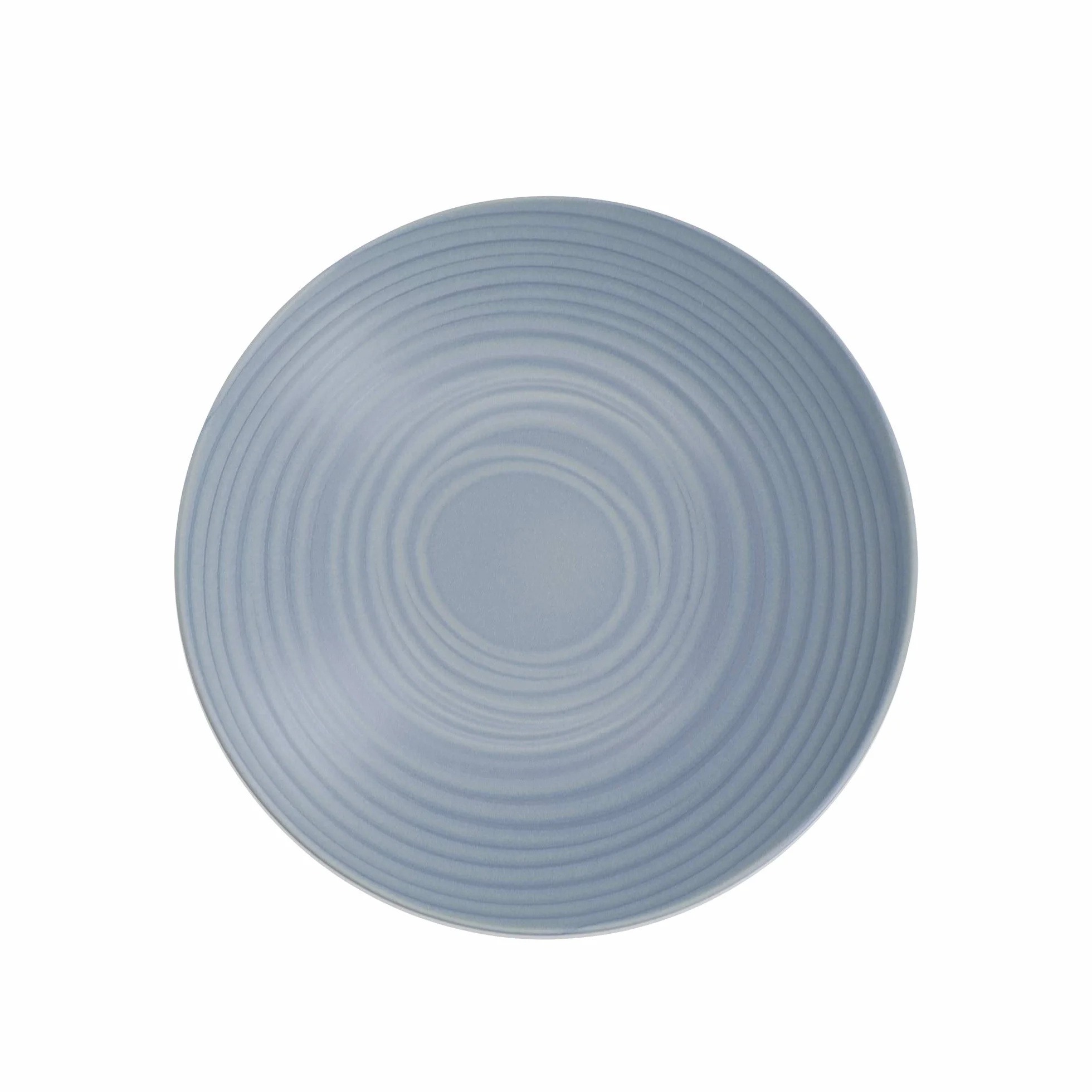 KitchenCraft Zestaw 4 misek do makaronu w pudełku na prezent, idealny do ramen i ryżu, bezołowiowa kamionka szkliwiona, niebieski/kremowy, 22 cm