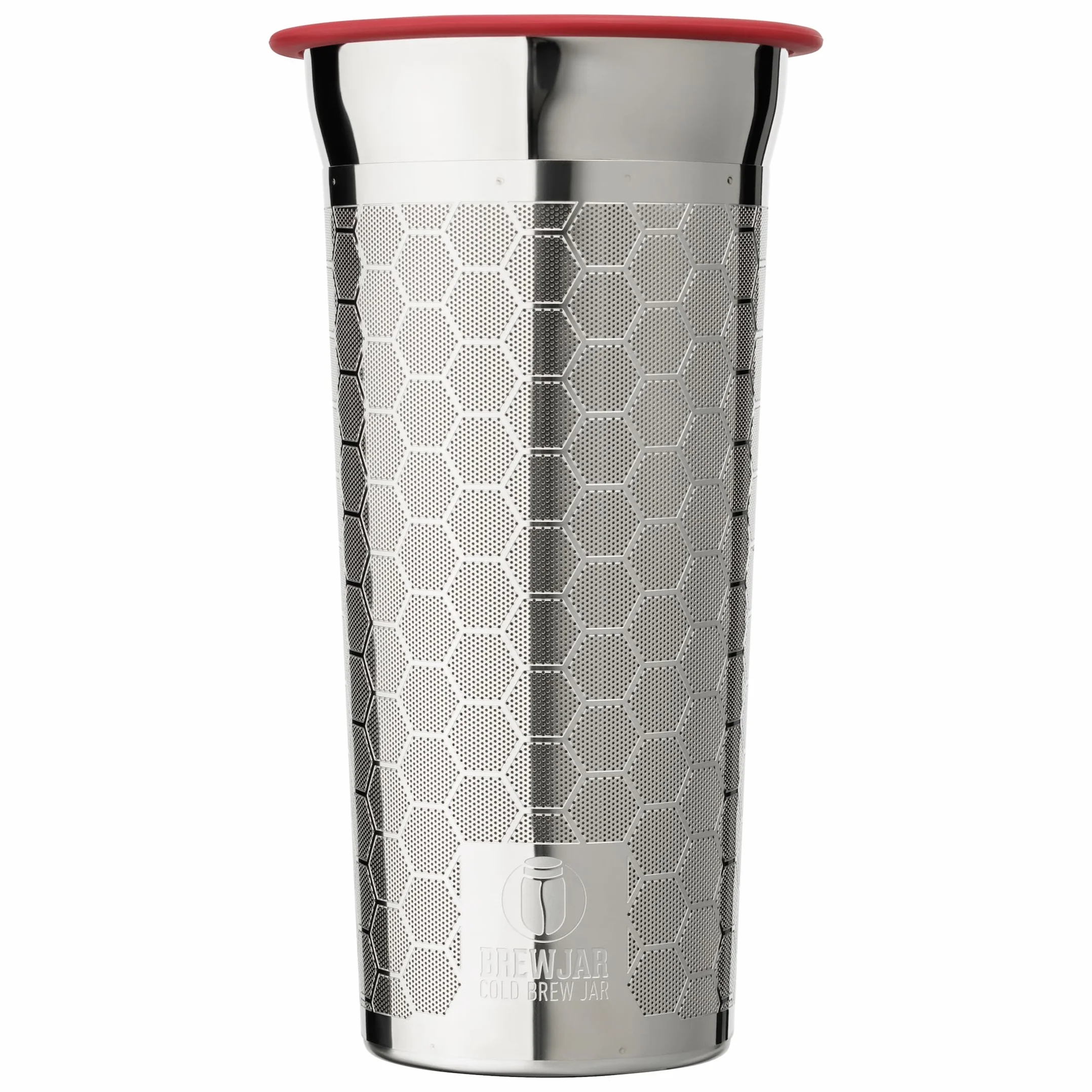 BREWJAR Cold Brew Coffee Jar 1L, Profesjonalny Ekspres Do Kawy Parzonej Na Zimno, Filtr Stal Nierdzewny