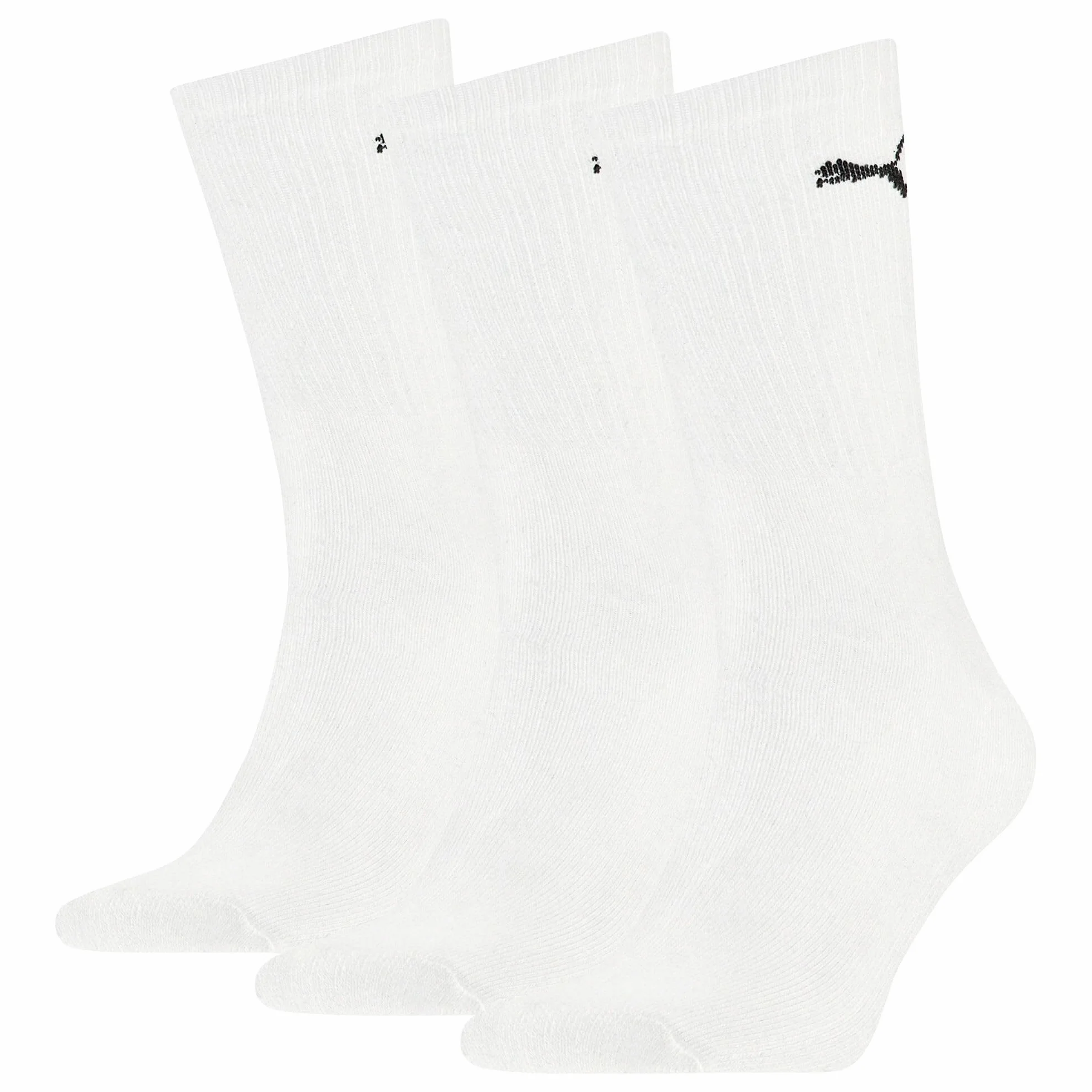 PUMA Unisex Crew Socks skarpety sportowe z podeszwą z frotte, 3 sztuki w opakowaniu