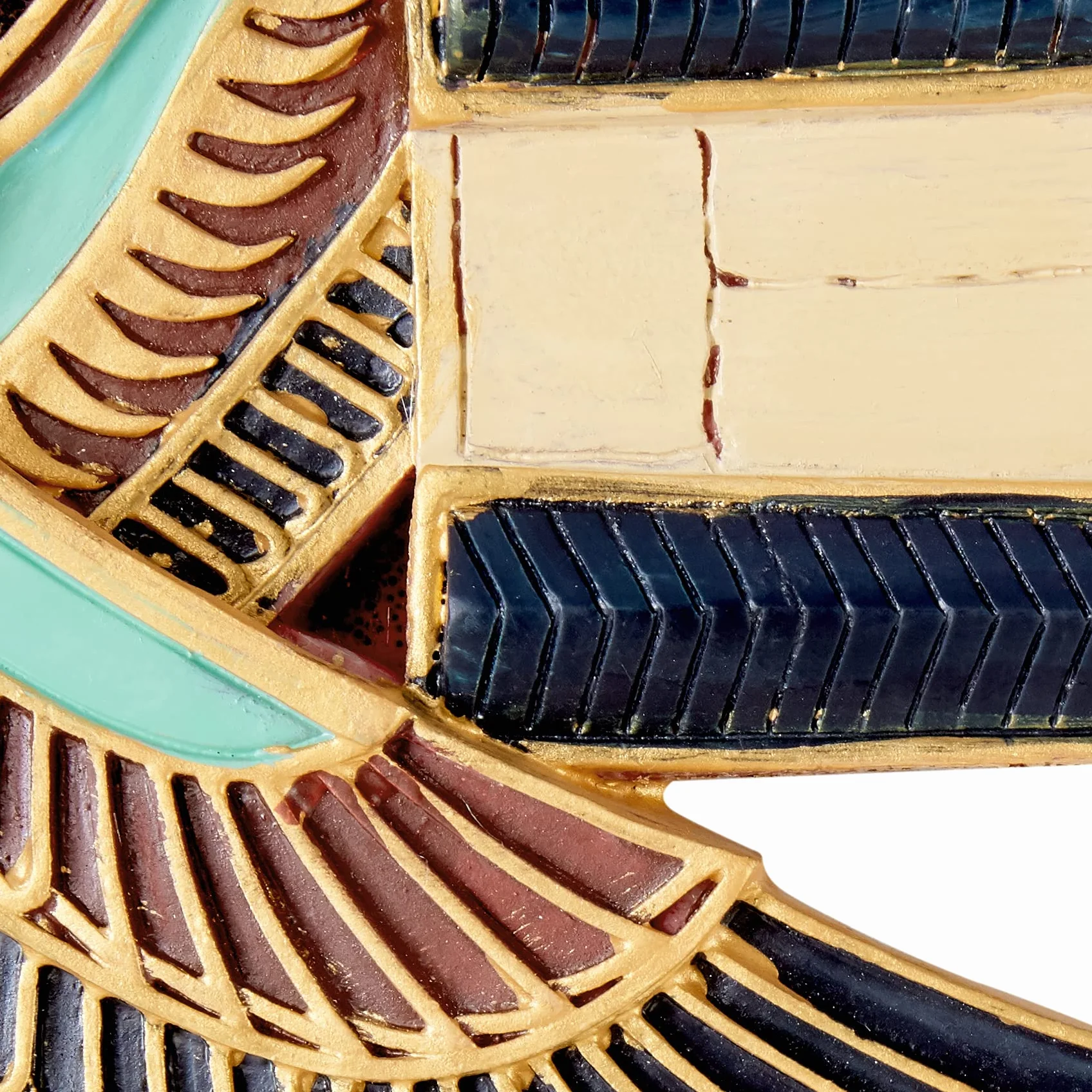 Design Toscano Egypitan Decor Eye of Horus tablica z rzeźbą ścienną 30 cm żywica poliestrowa