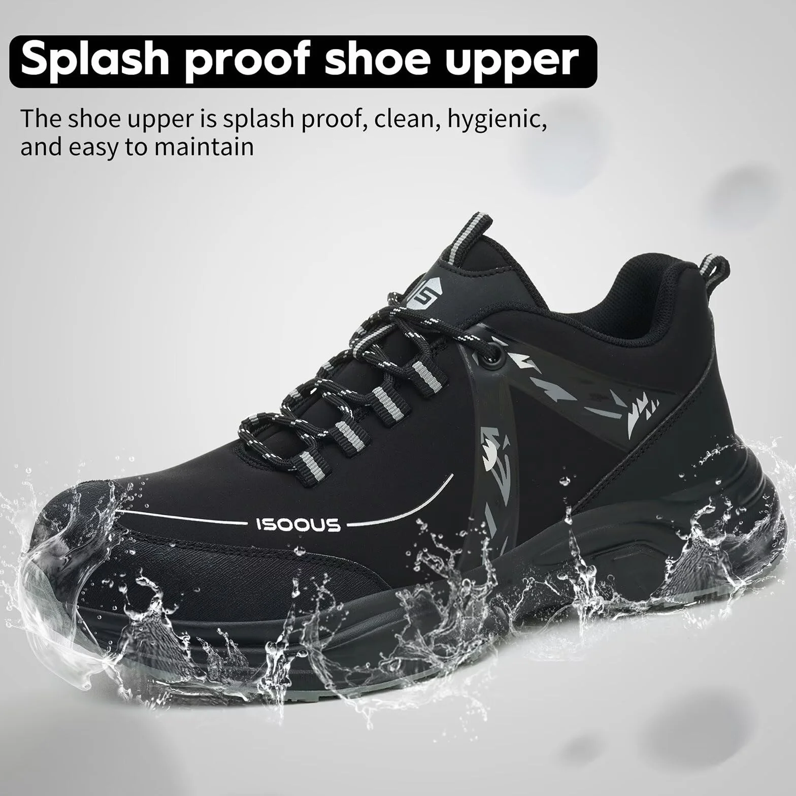 Buty ochronne Mężczyźni Kobiety Buty Robocze Antypoślizgowe Wygodne Obuwie Robocze Ze Stalowymi Noskami Lekkie