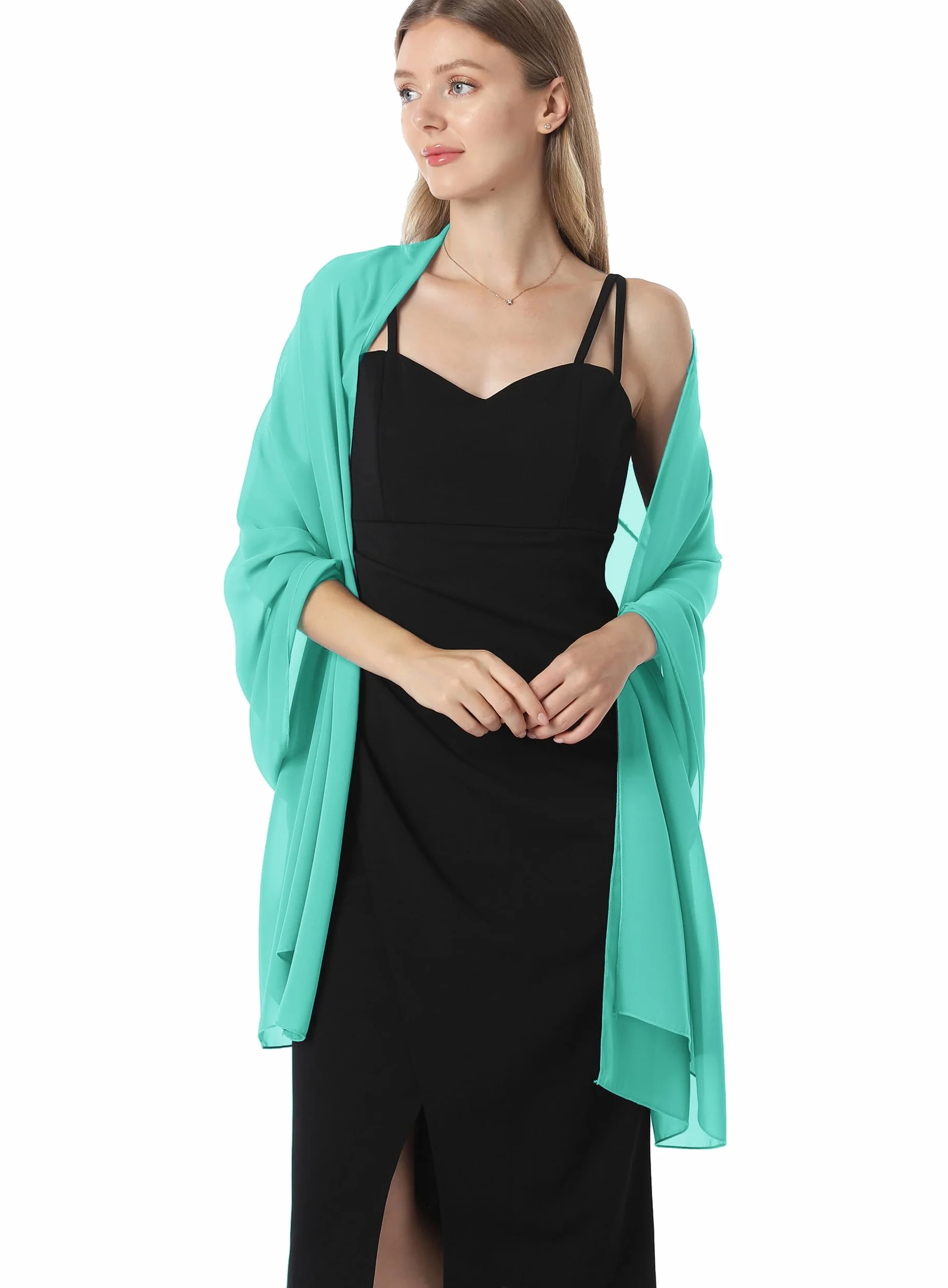 Formalny, klasyczny Kobiety Chiffon-shawl001