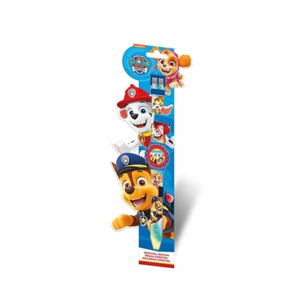 Paw Patrol Unisex dziecięcy cyfrowy zegarek automatyczny z bransoletką z tworzywa sztucznego KL86101