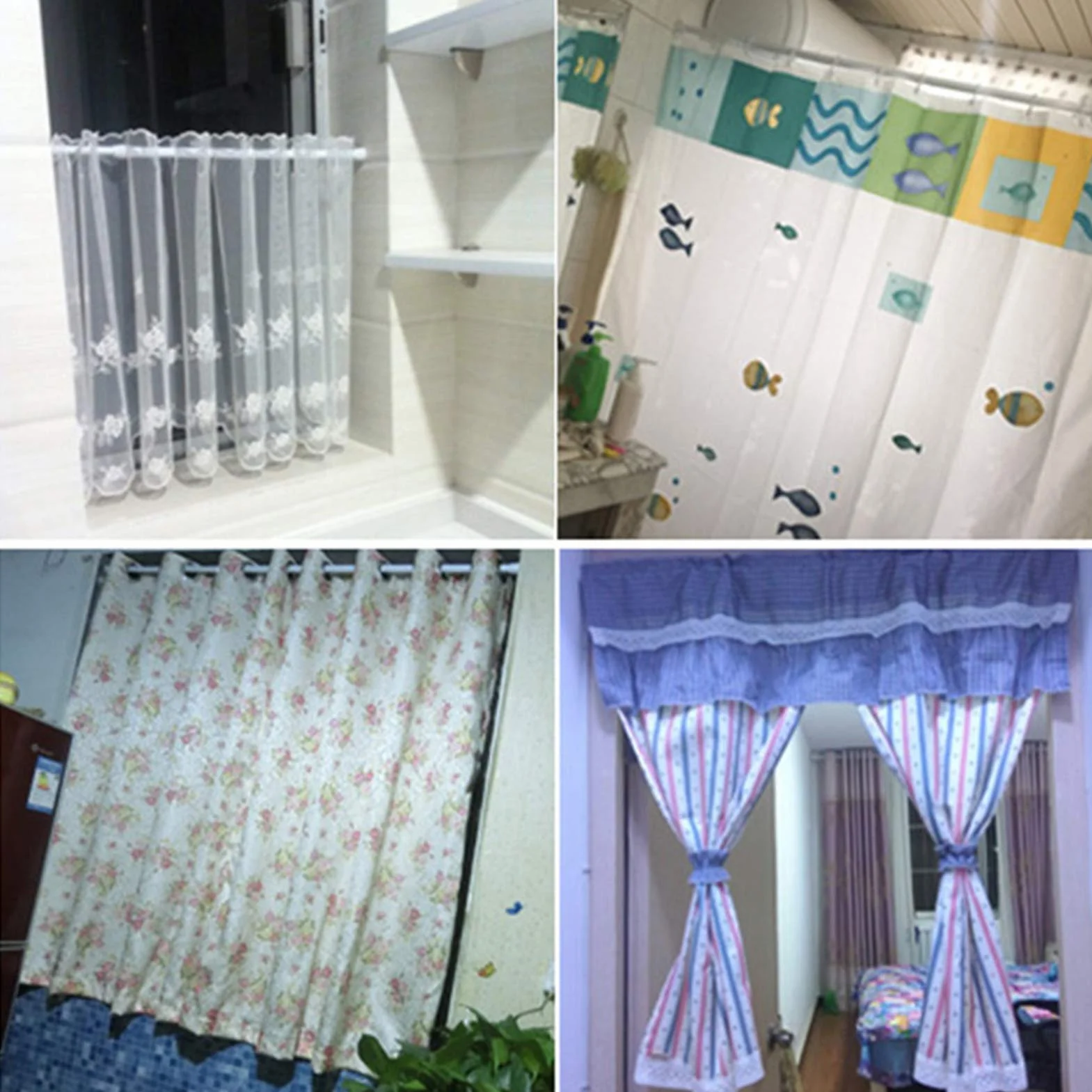 Regulowany Pręt Napinający Zasłony Czarny 55-90cm