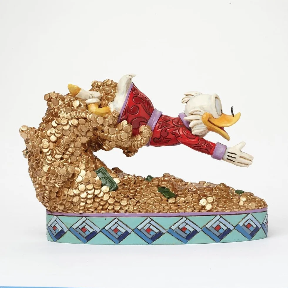 Disney Tradycje Treasure Dive figurka Scrooge McDuck