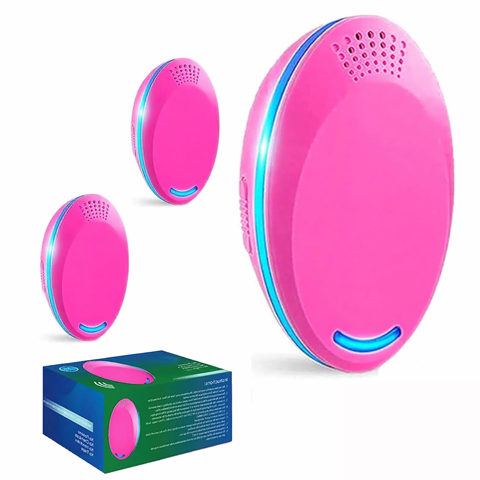 Pink 3 Pack Easy to Use Indoor