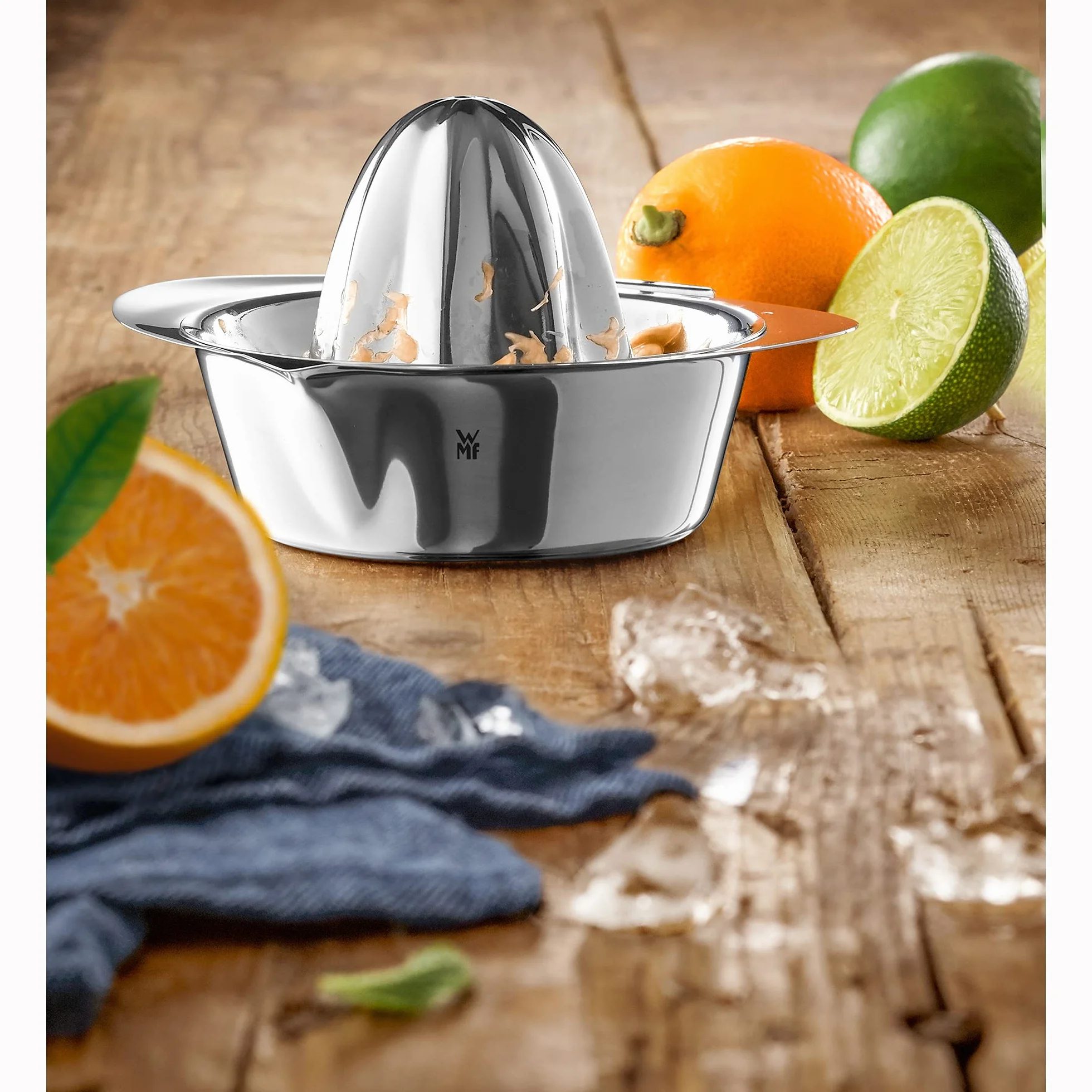WMF Gourmet wyciskarka do cytryn ze stali nierdzewnej 13 cm