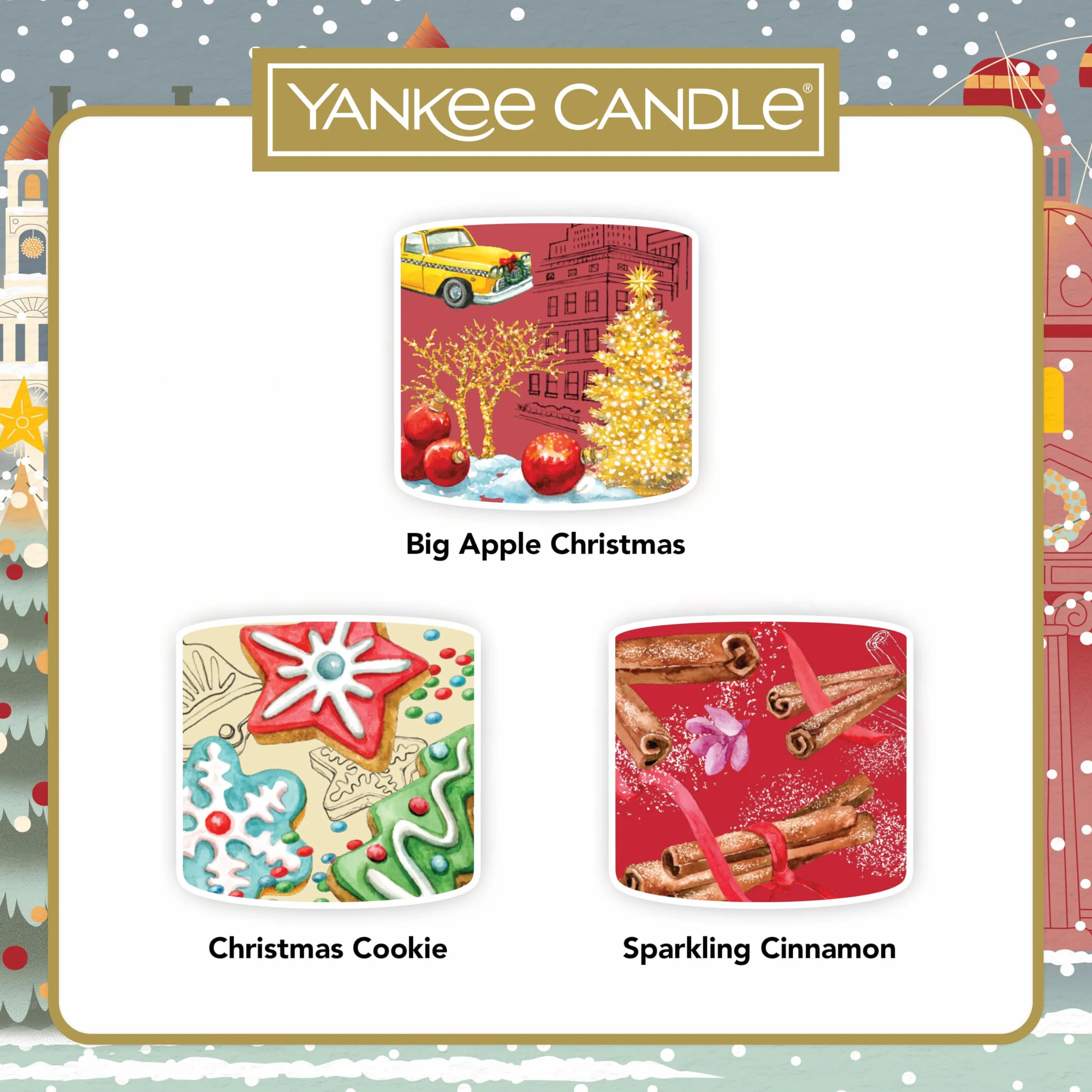 Yankee Candle Zestaw upominkowy świec zapachowych 3 mini świece wotywne
