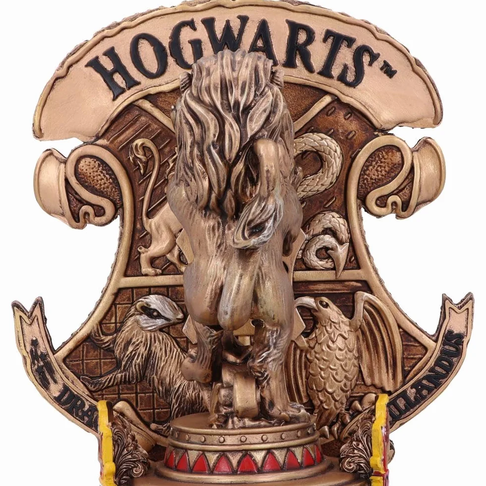 Nemesis Now Podpórka do książek Harry Potter Gryffindor 20 cm żywica złota